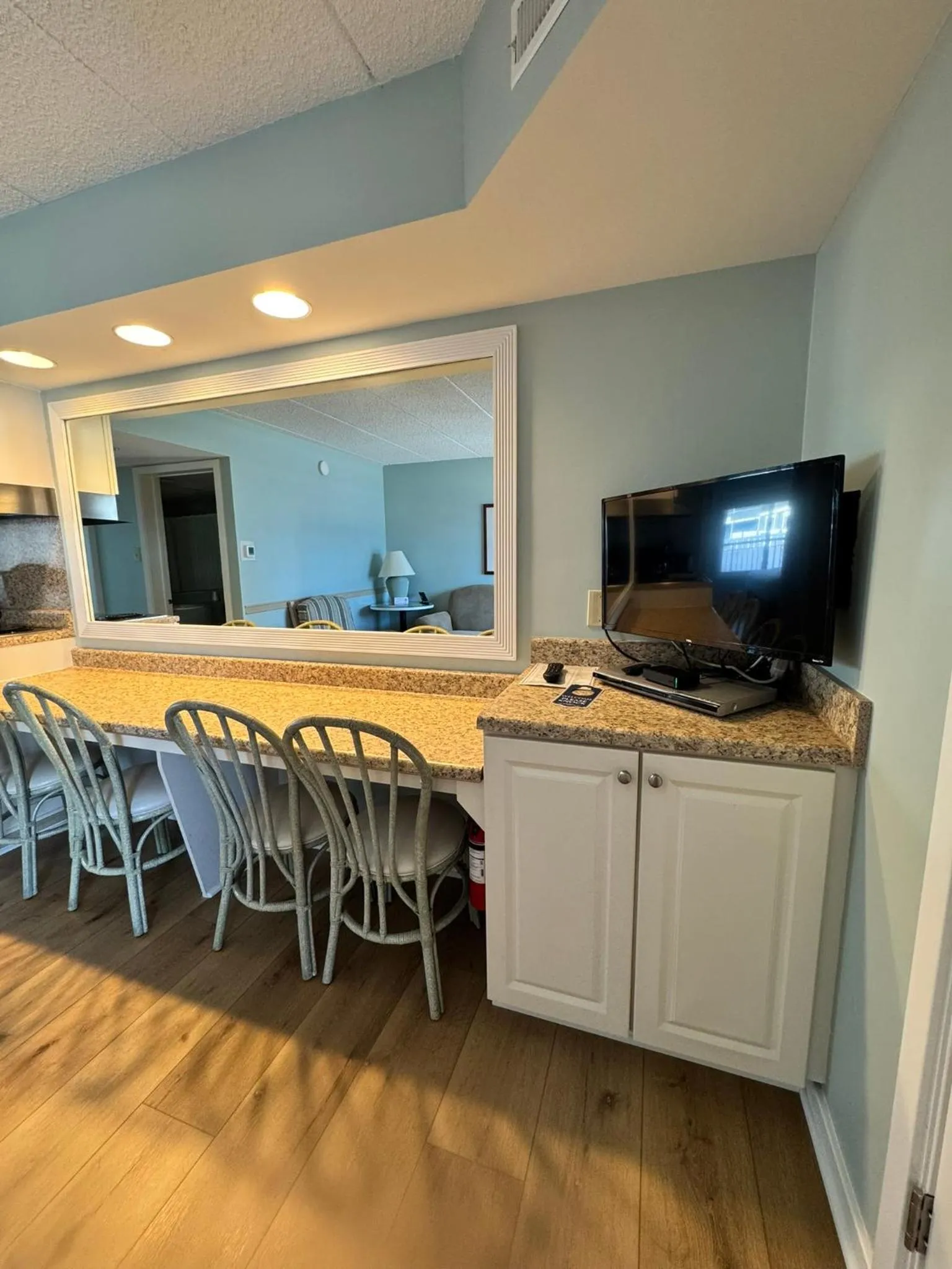Dining area in Wild Dunes Inn