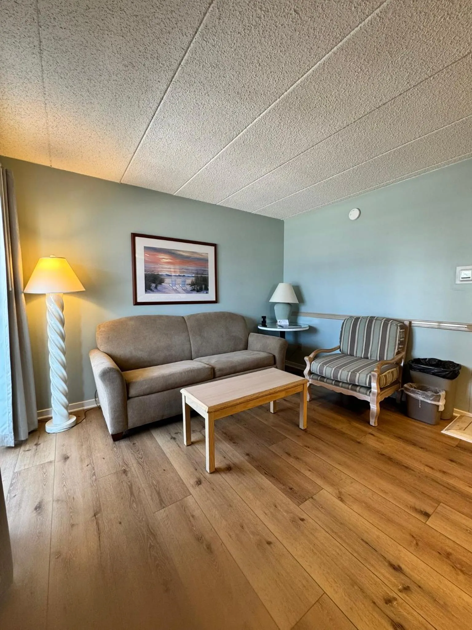 Living room in Wild Dunes Inn