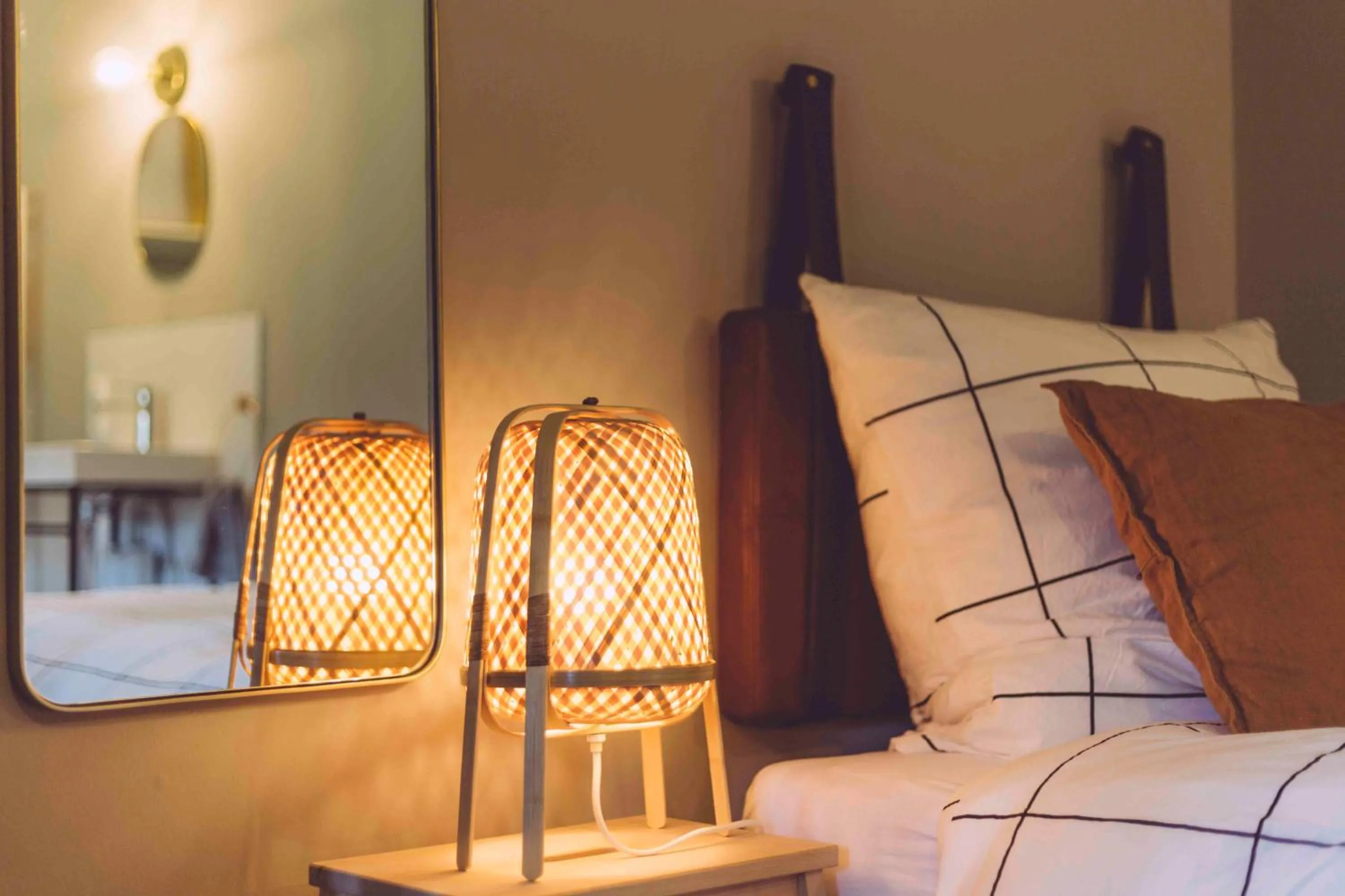 Decorative detail, Bed in EDELFUCHS-LODGE