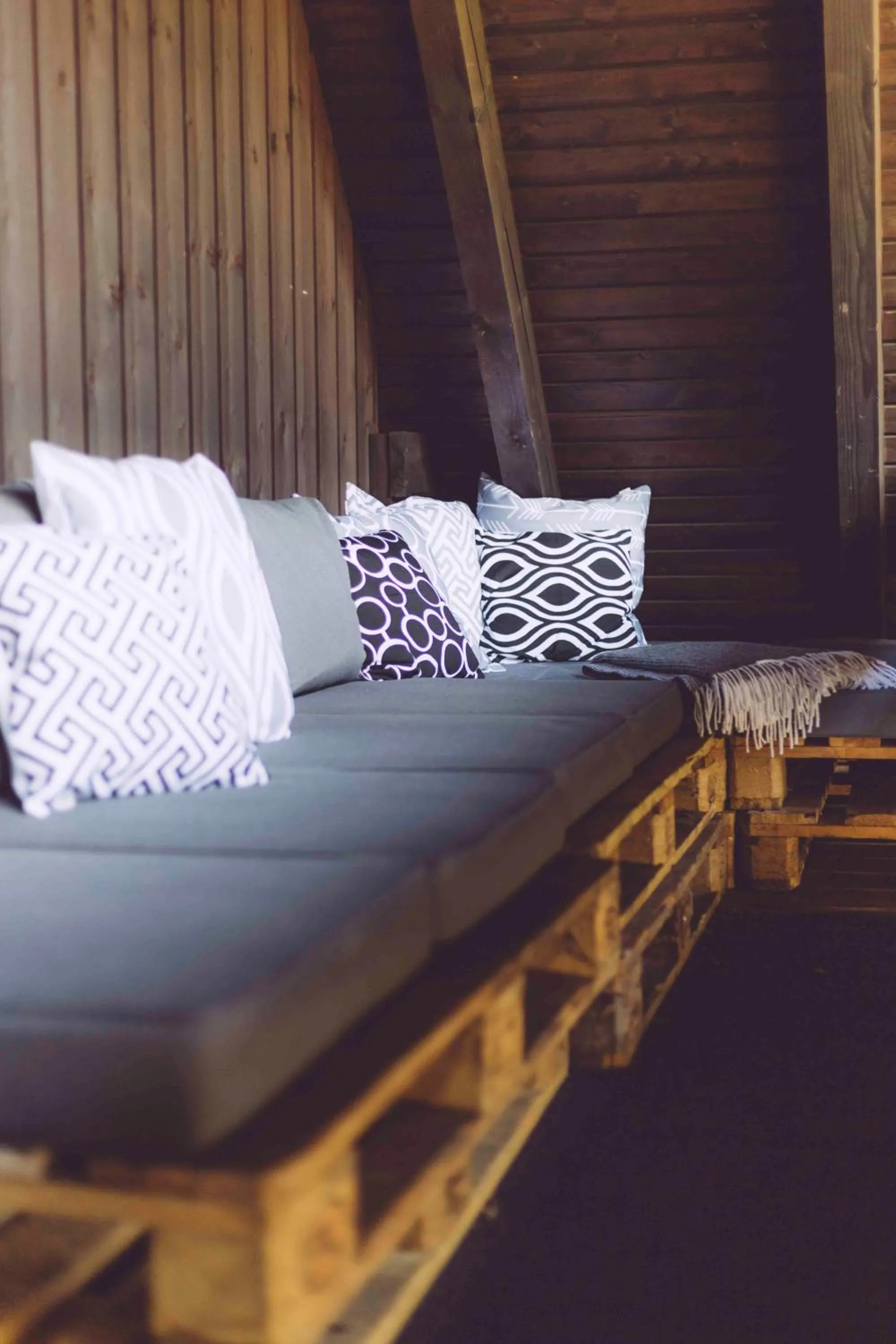 Balcony/Terrace, Bed in EDELFUCHS-LODGE