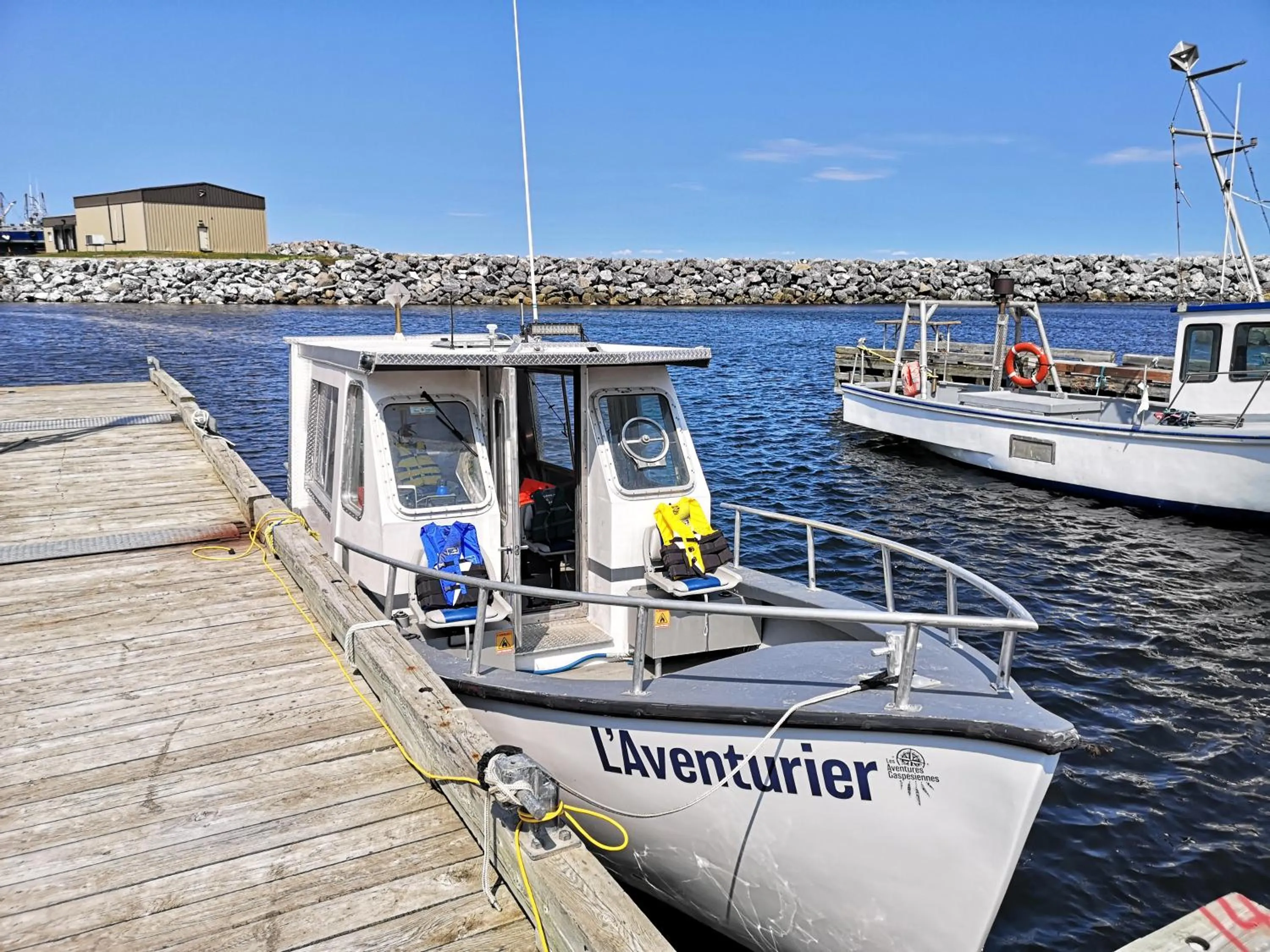Fishing in Lofts Hôtel Gaspésie