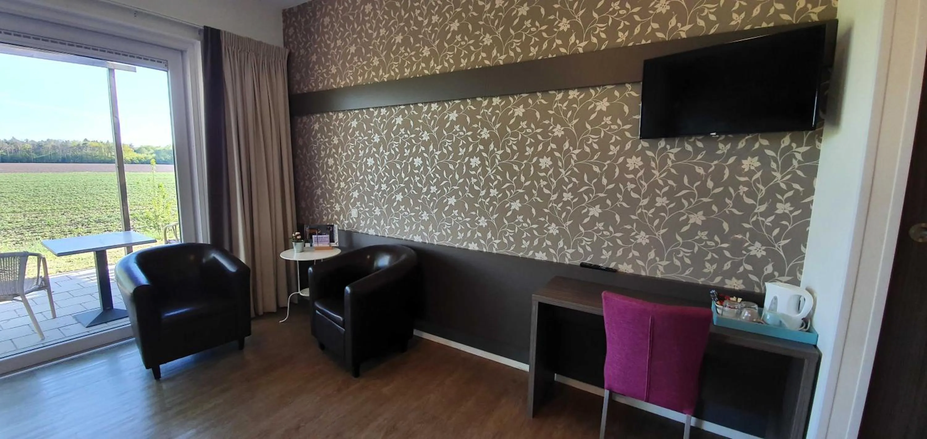 TV and multimedia in B&B Hotel De Vrije Vogel