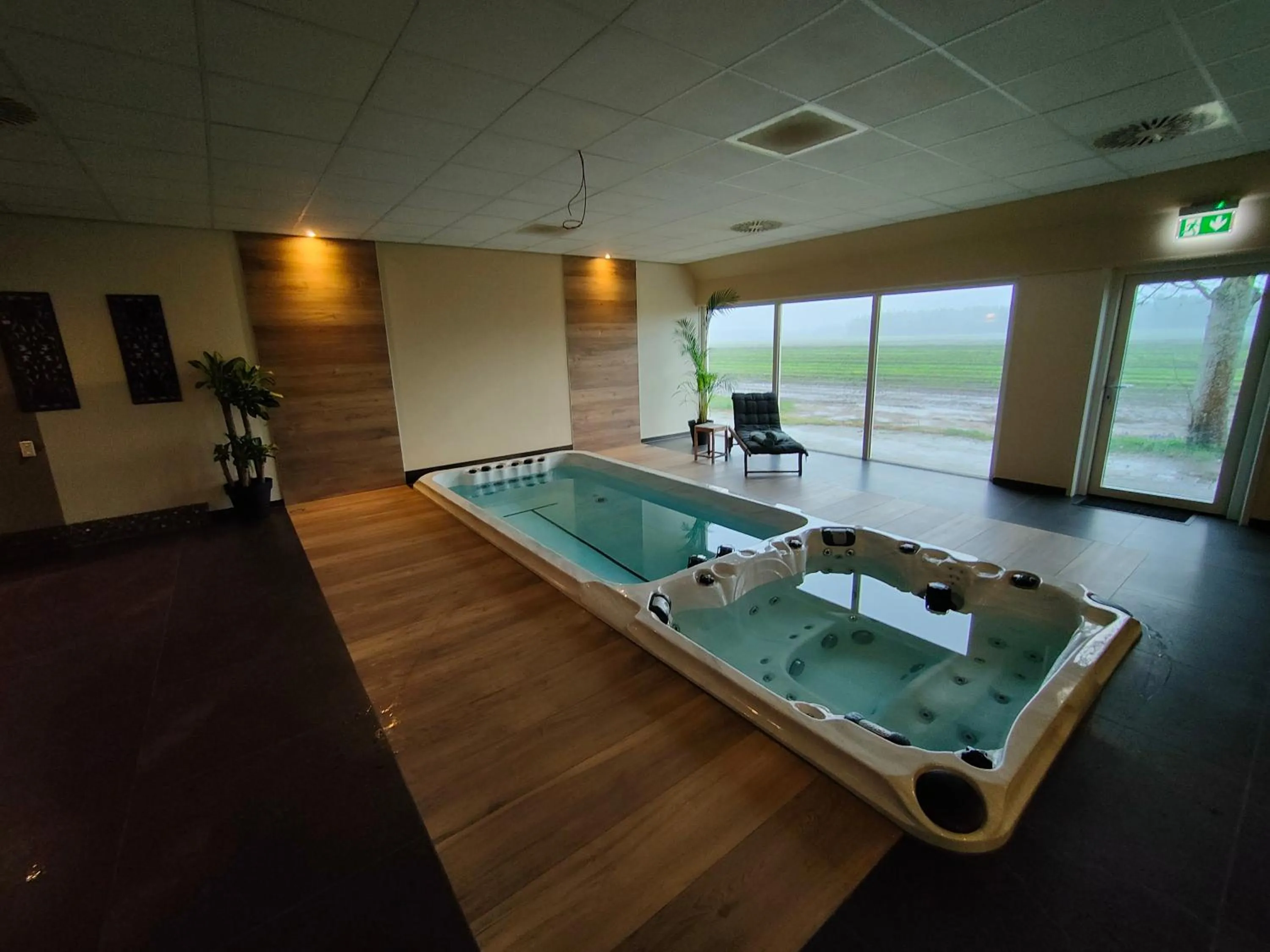 Hot Tub in B&B Hotel De Vrije Vogel