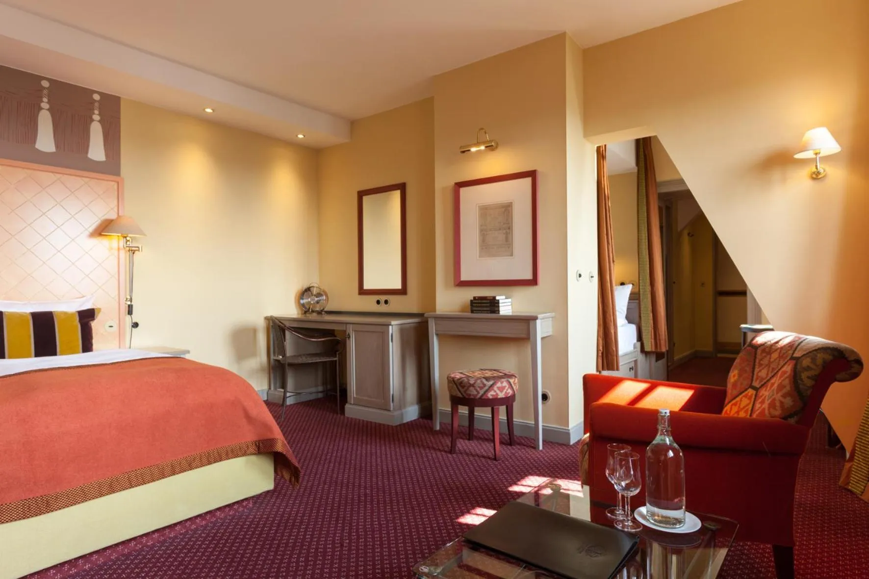 Living room in Romantik Hotel auf der Wartburg