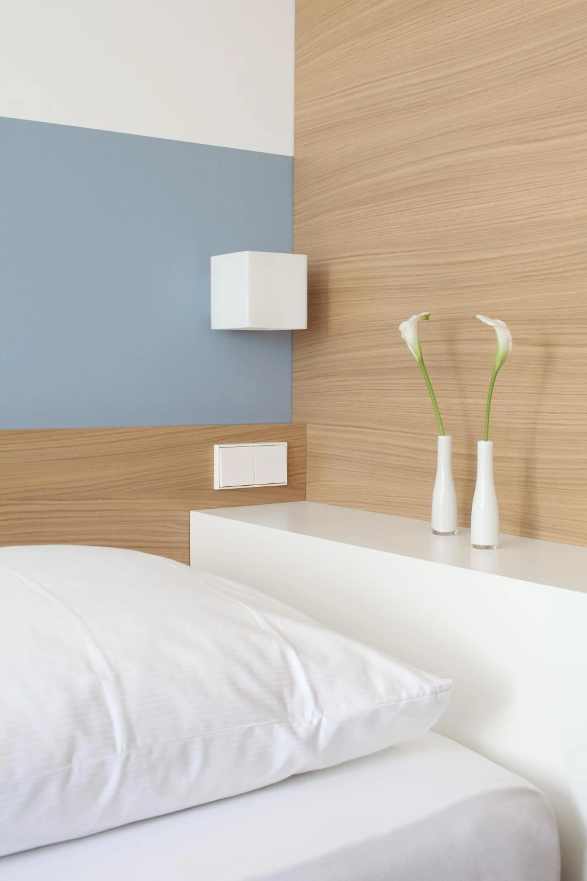 Bed in Hotel Waldhorn