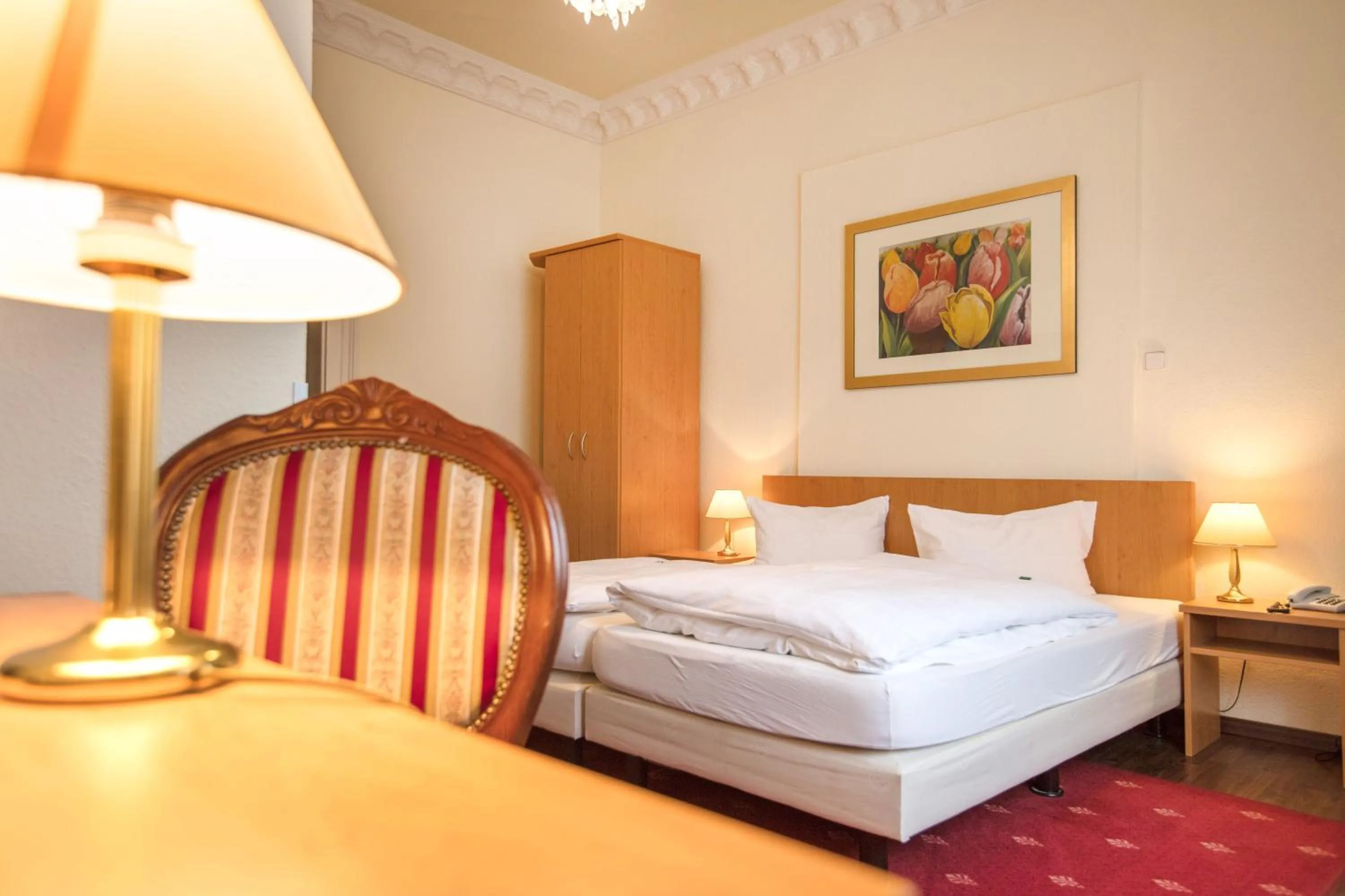 Photo of the whole room, Bed in Hotel Markgräfler Hof