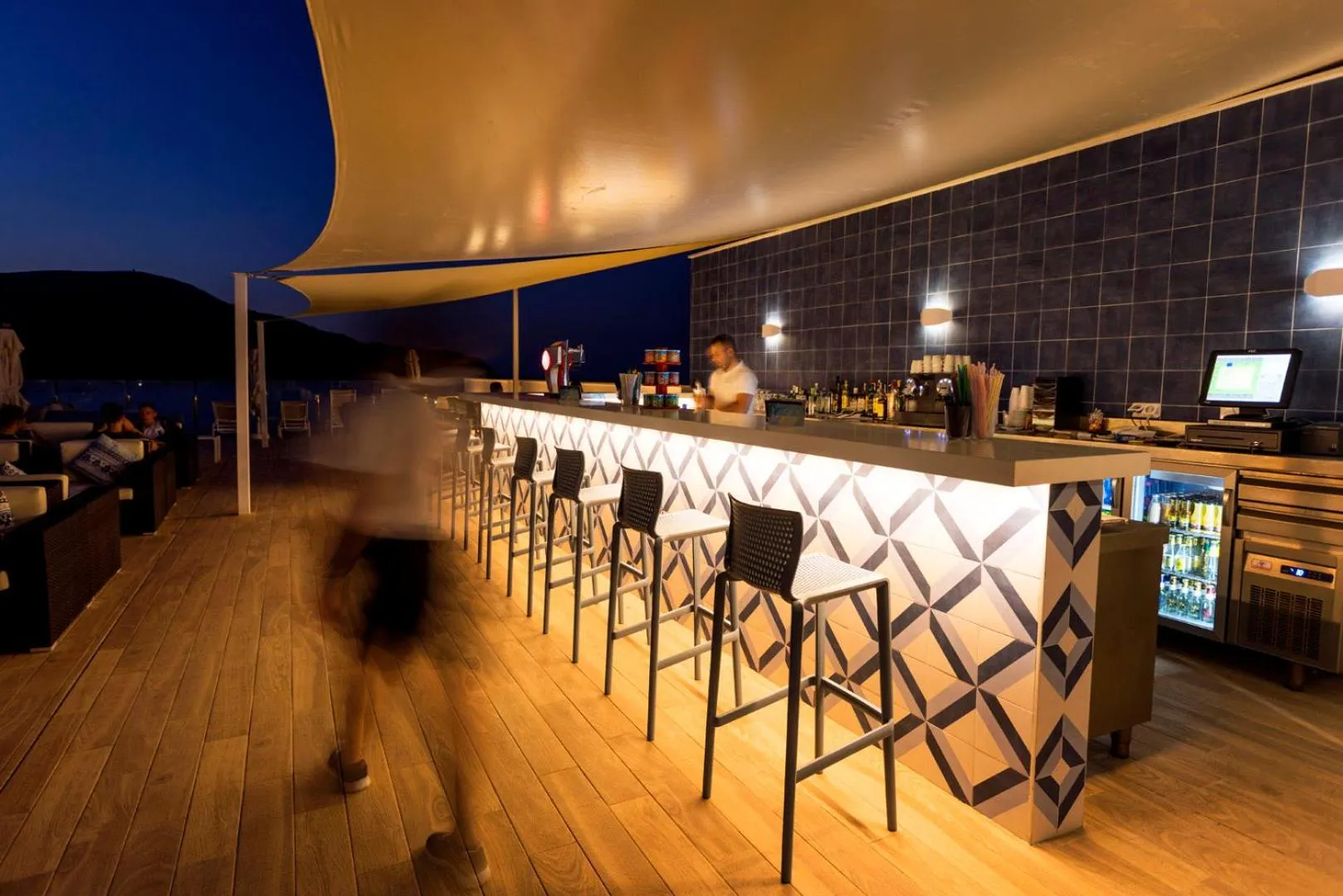 Lounge or bar in Parque Nereida Suites Hotel