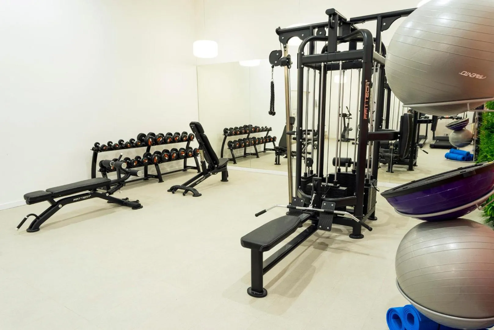Fitness centre/facilities in Parque Nereida Suites Hotel