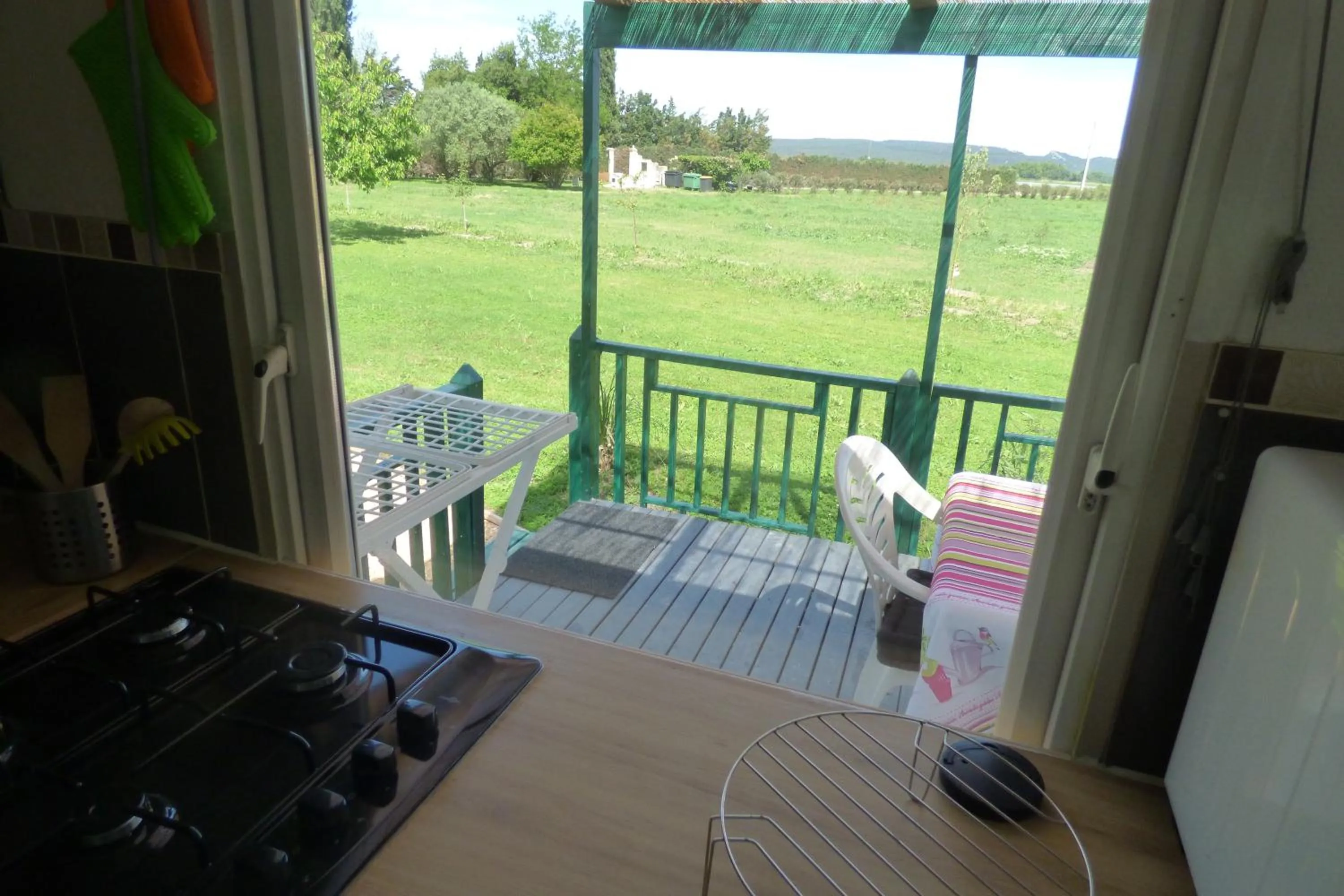 View (from property/room) in MAS MAURANE-Le Platane avec SPA privé aux portes d'ARLES