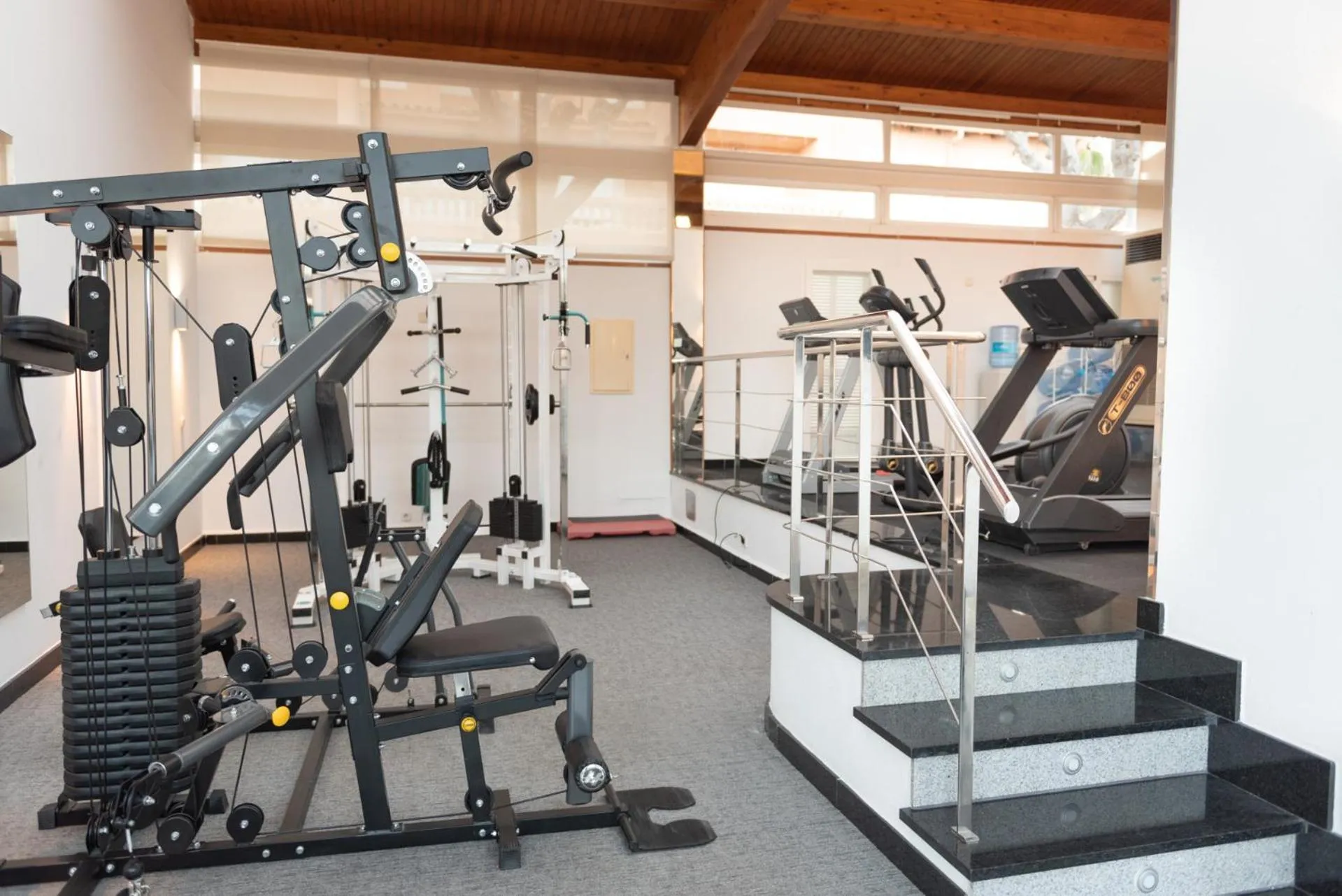 Fitness centre/facilities in Aparthotel Ciudad Laurel