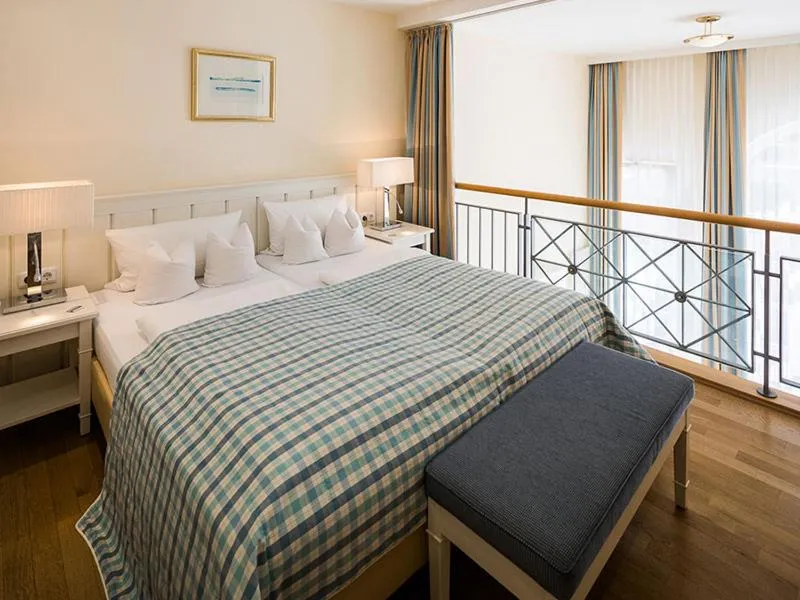 Bed in Strandhotel Kurhaus Juist