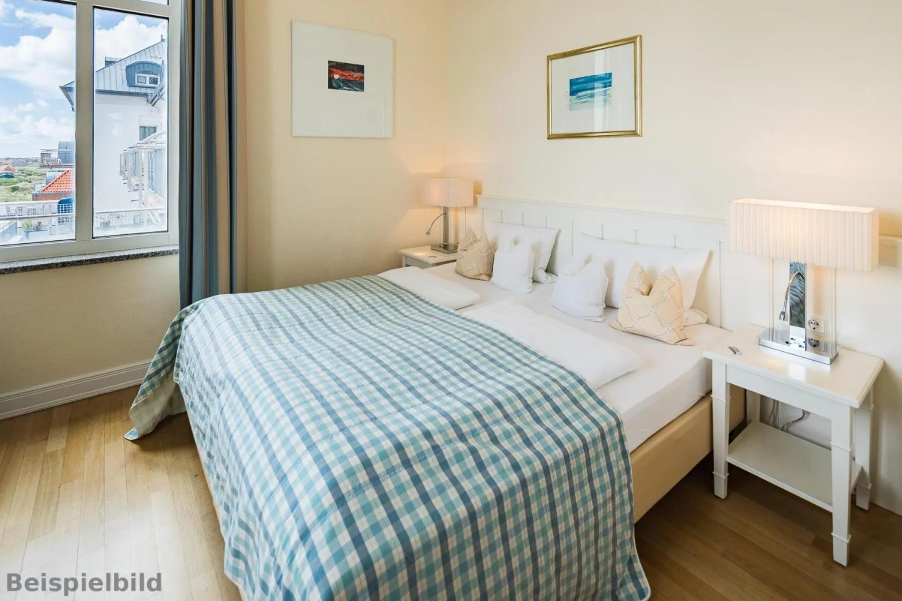 Bed in Strandhotel Kurhaus Juist