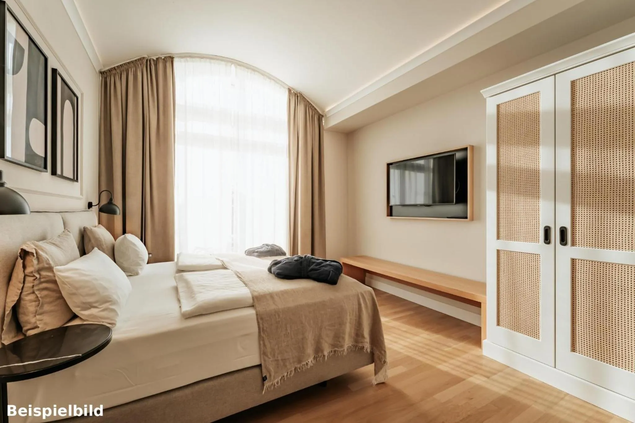 Bed in Strandhotel Kurhaus Juist