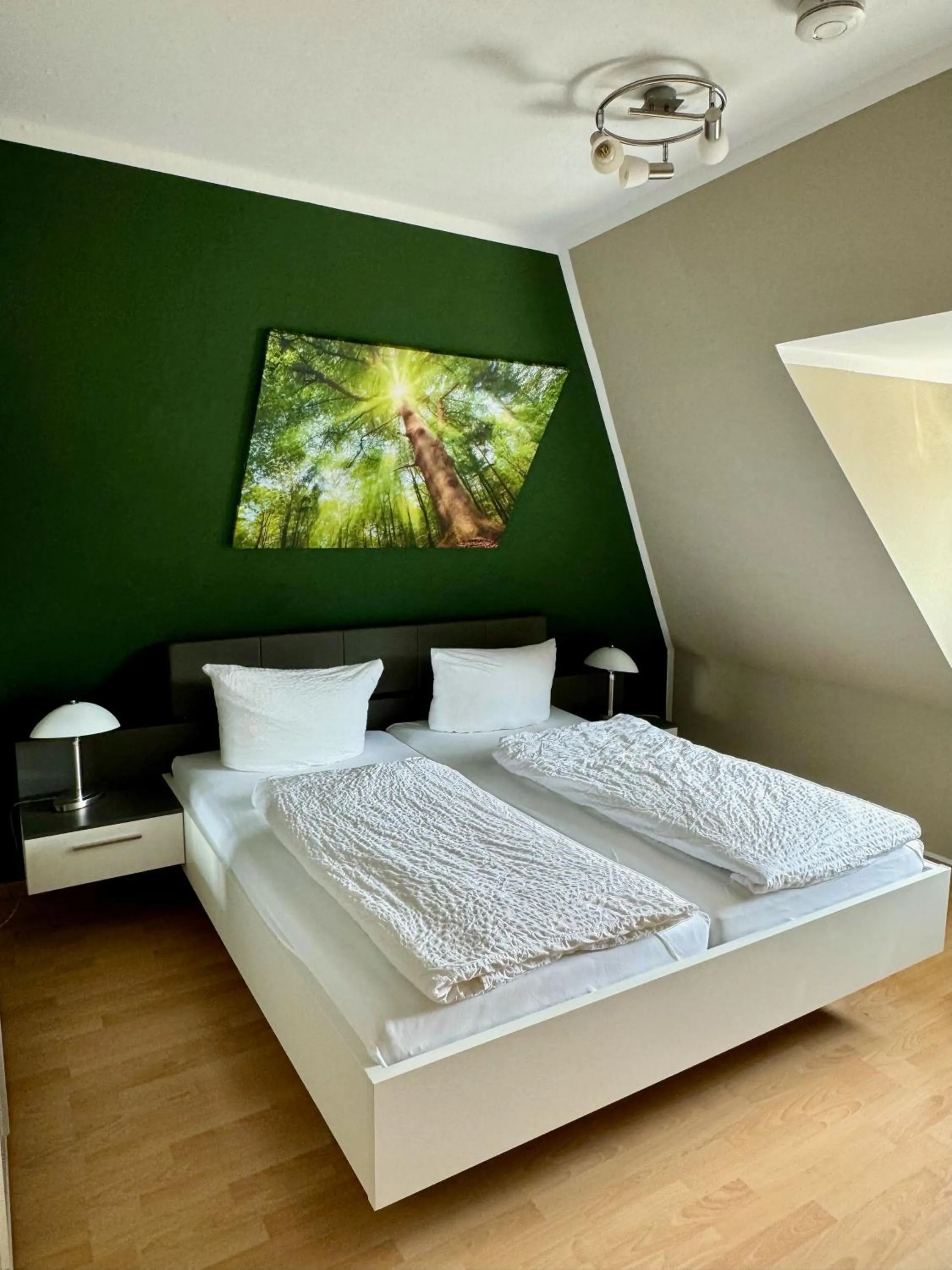 Bed in Hotel Sophien-Café