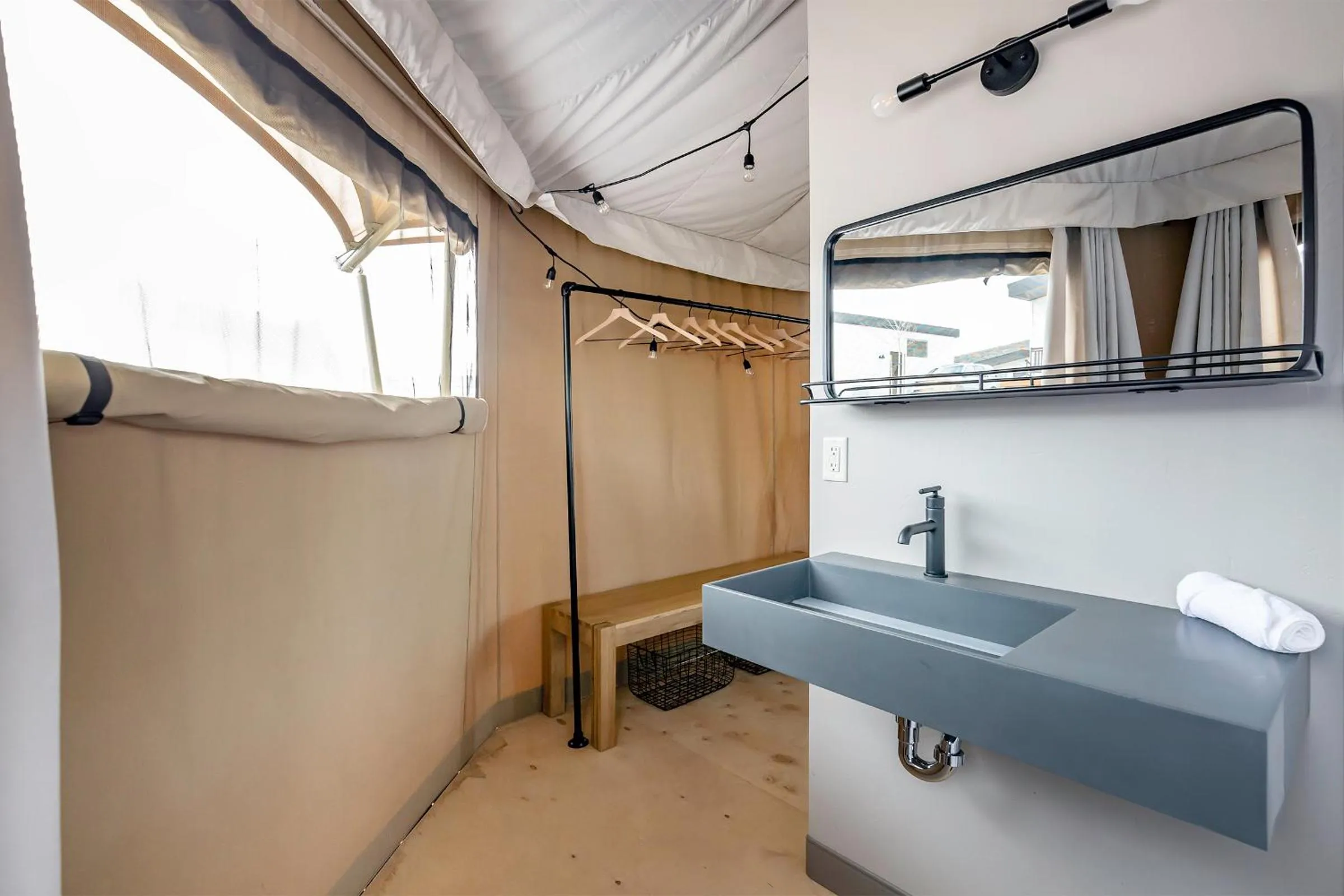 Bathroom in Zion Wildflower Resort