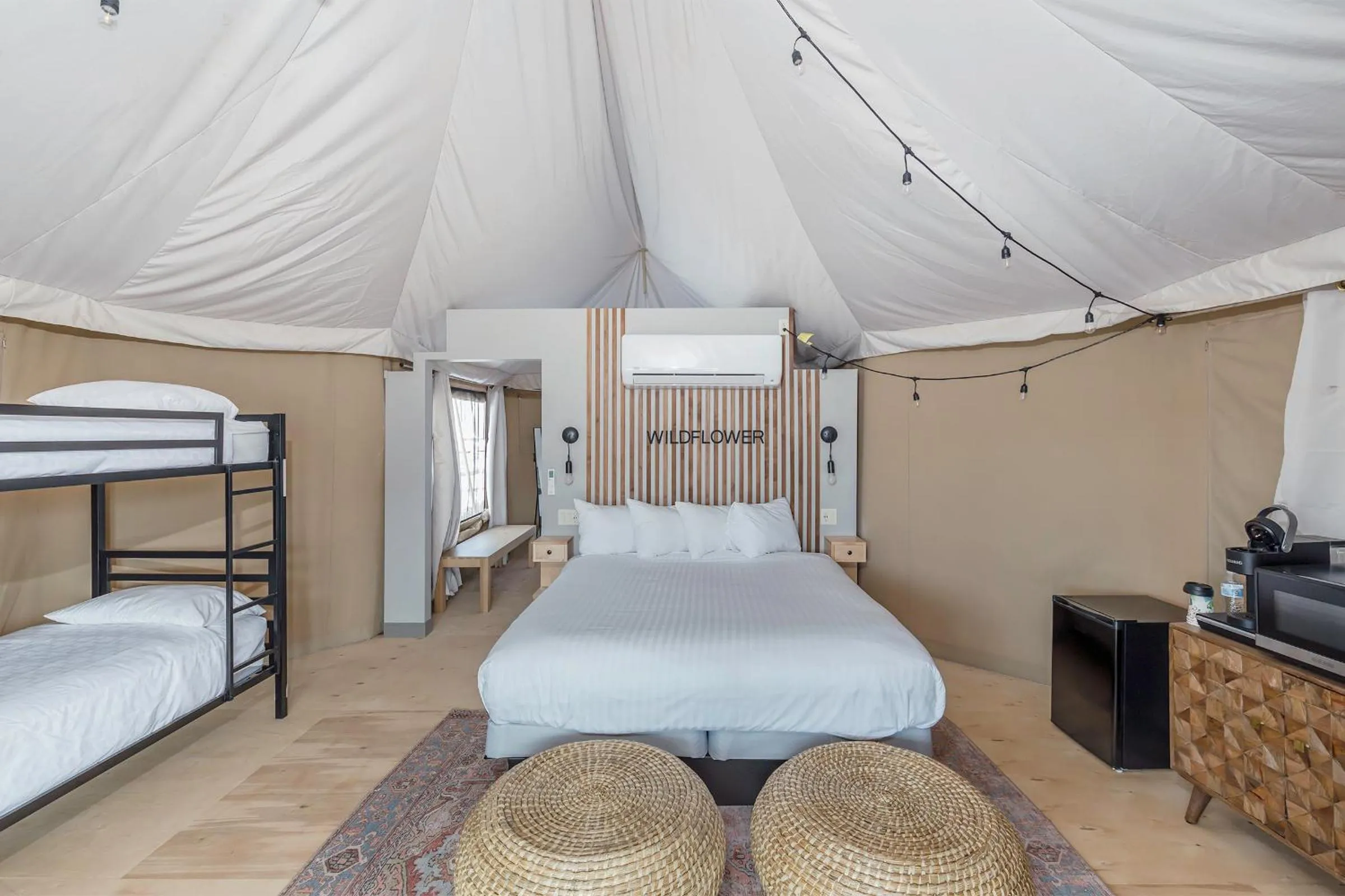 Bed in Zion Wildflower Resort