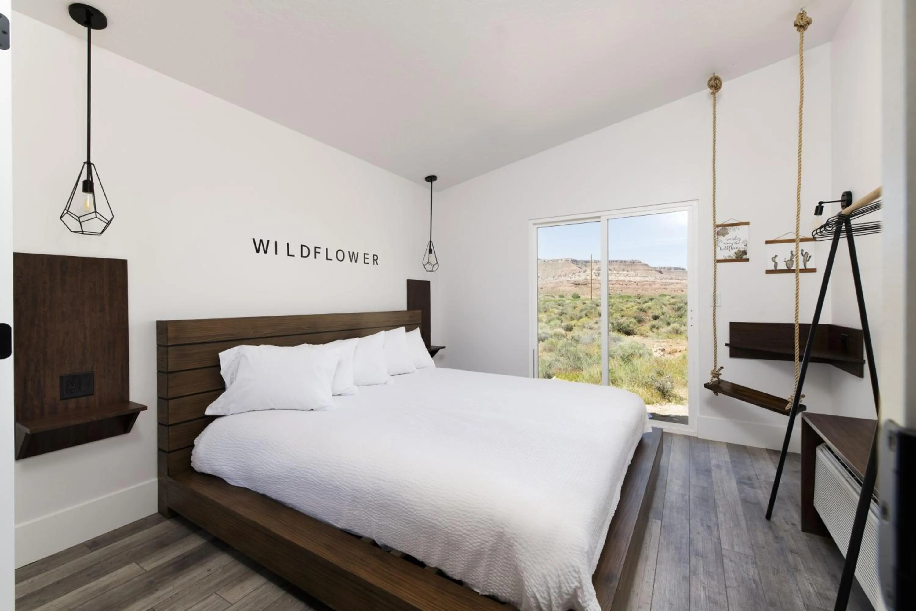 Bed in Zion Wildflower Resort