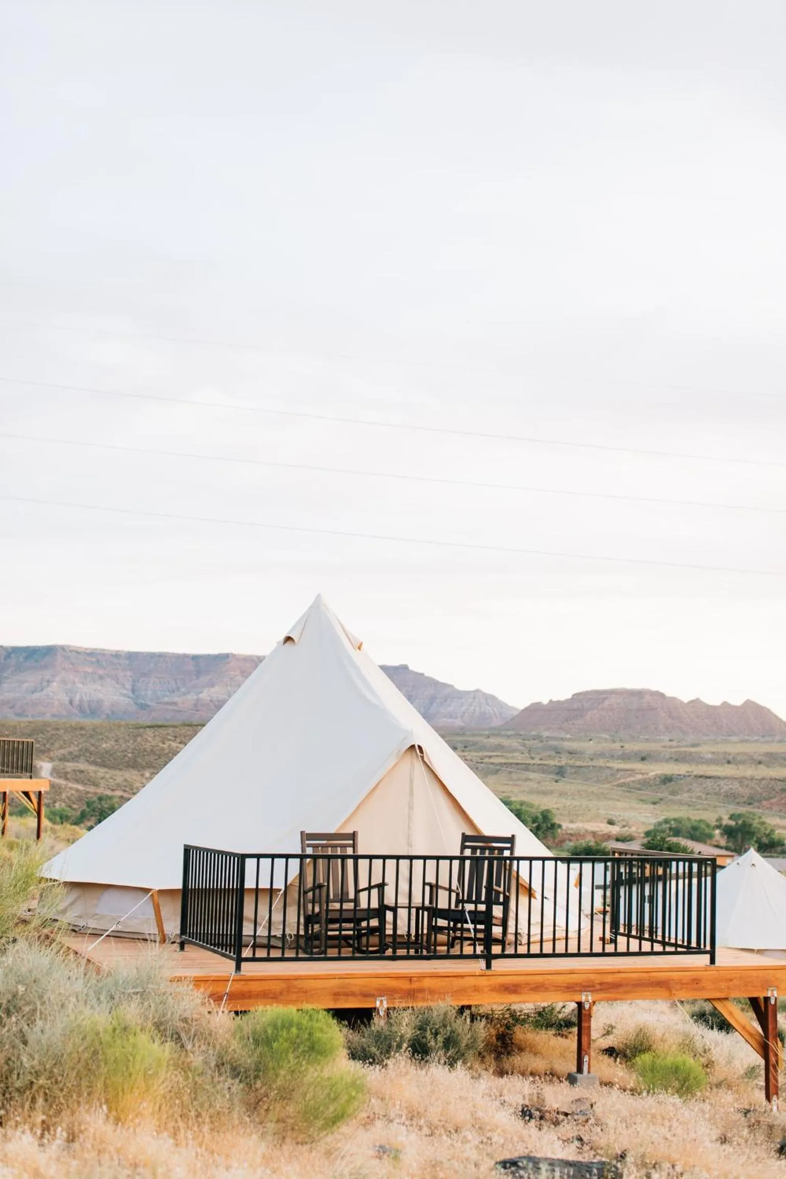 Natural landscape in Zion Wildflower Resort