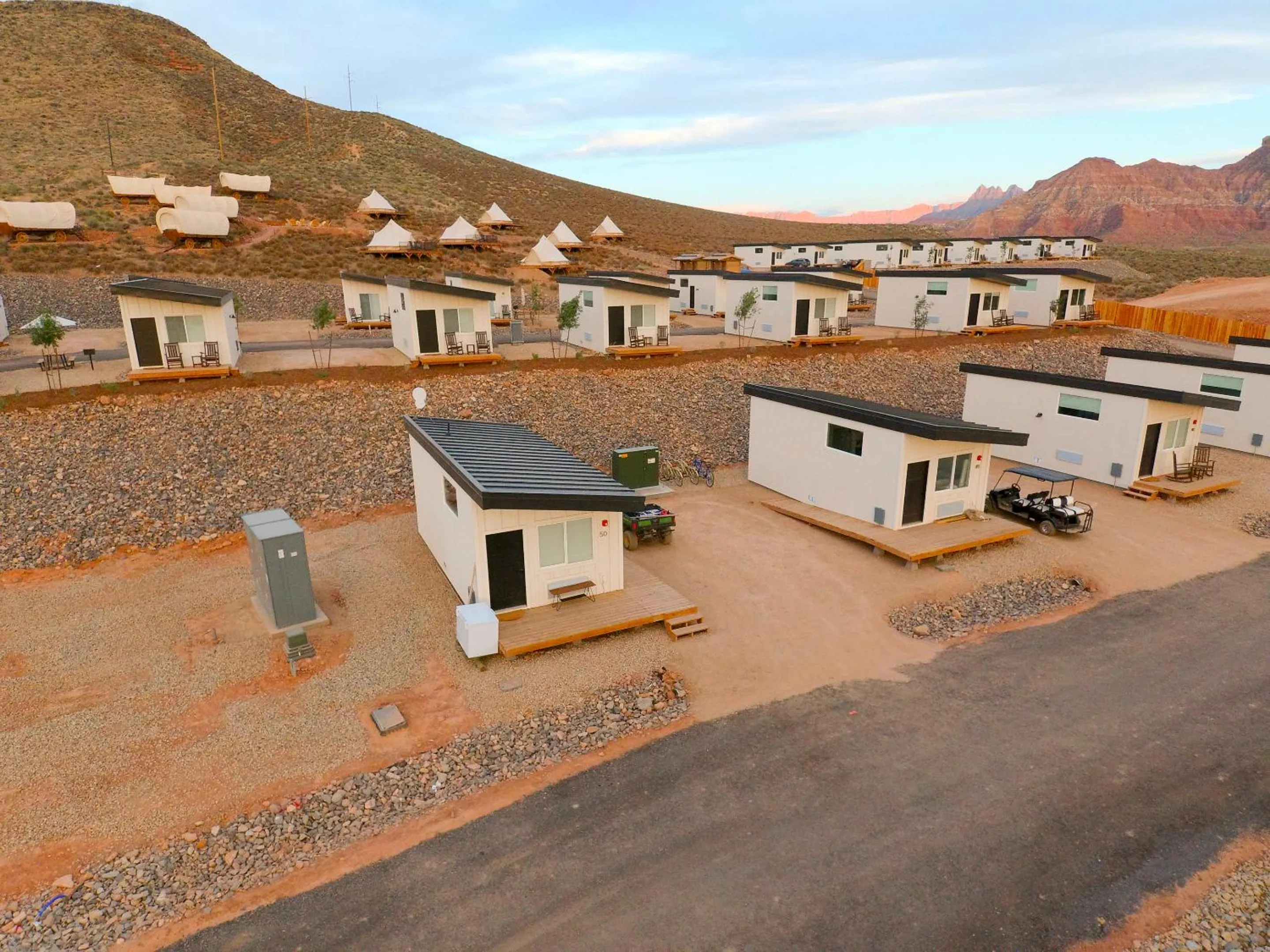Property building in Zion Wildflower Resort