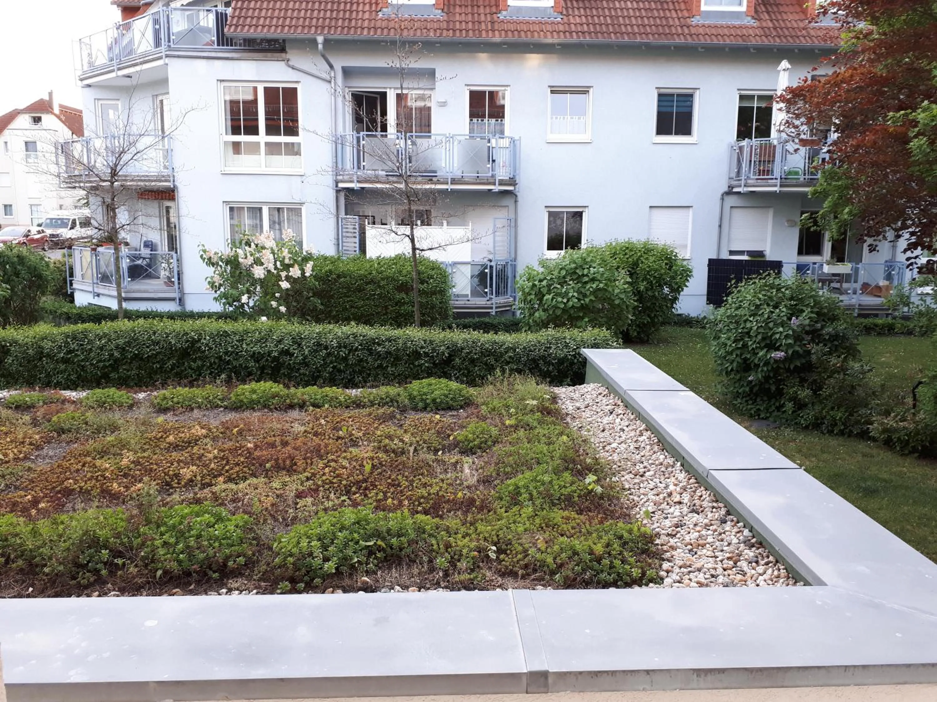 Garden view in Hotel Markkleeberger Hof