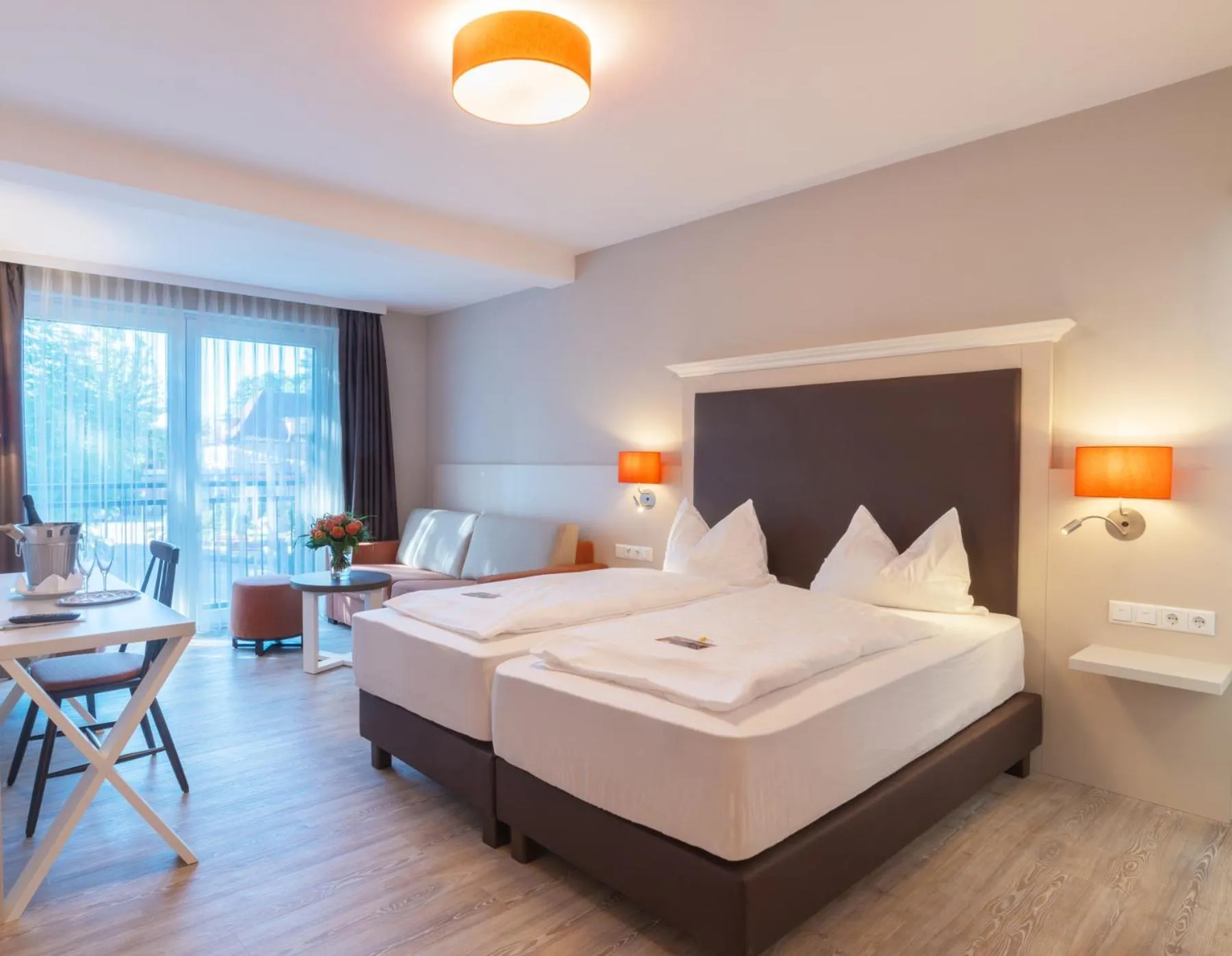 Photo of the whole room, Bed in Flair Hotel Rieckmann