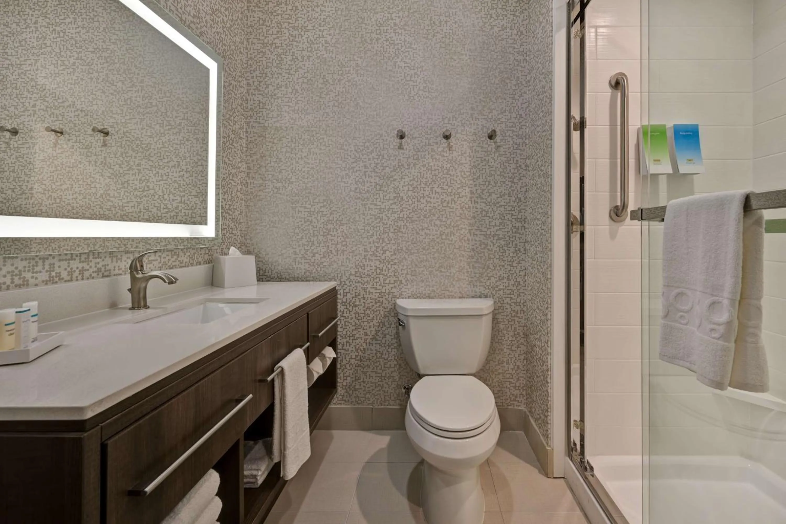 Bathroom in Home2 Suites Corpus Christi Southeast, Tx