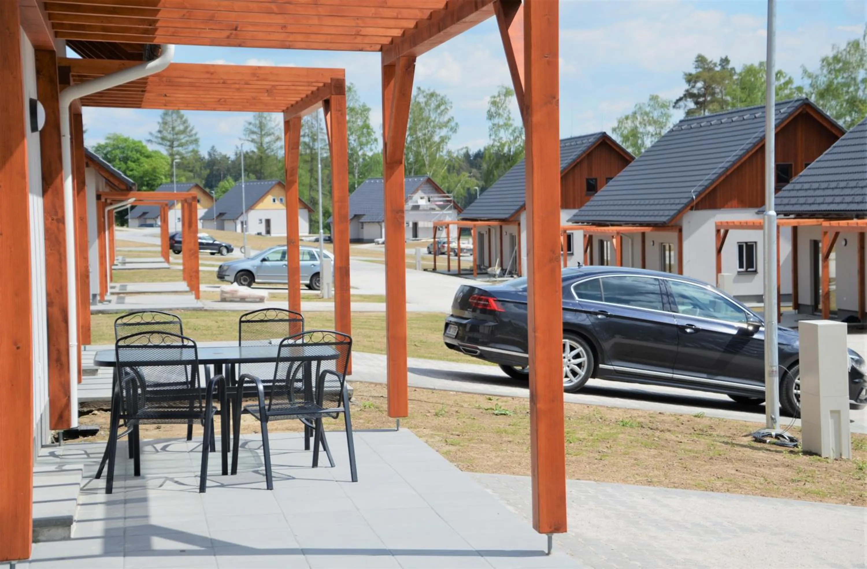 Patio in Apartmány Deluxe