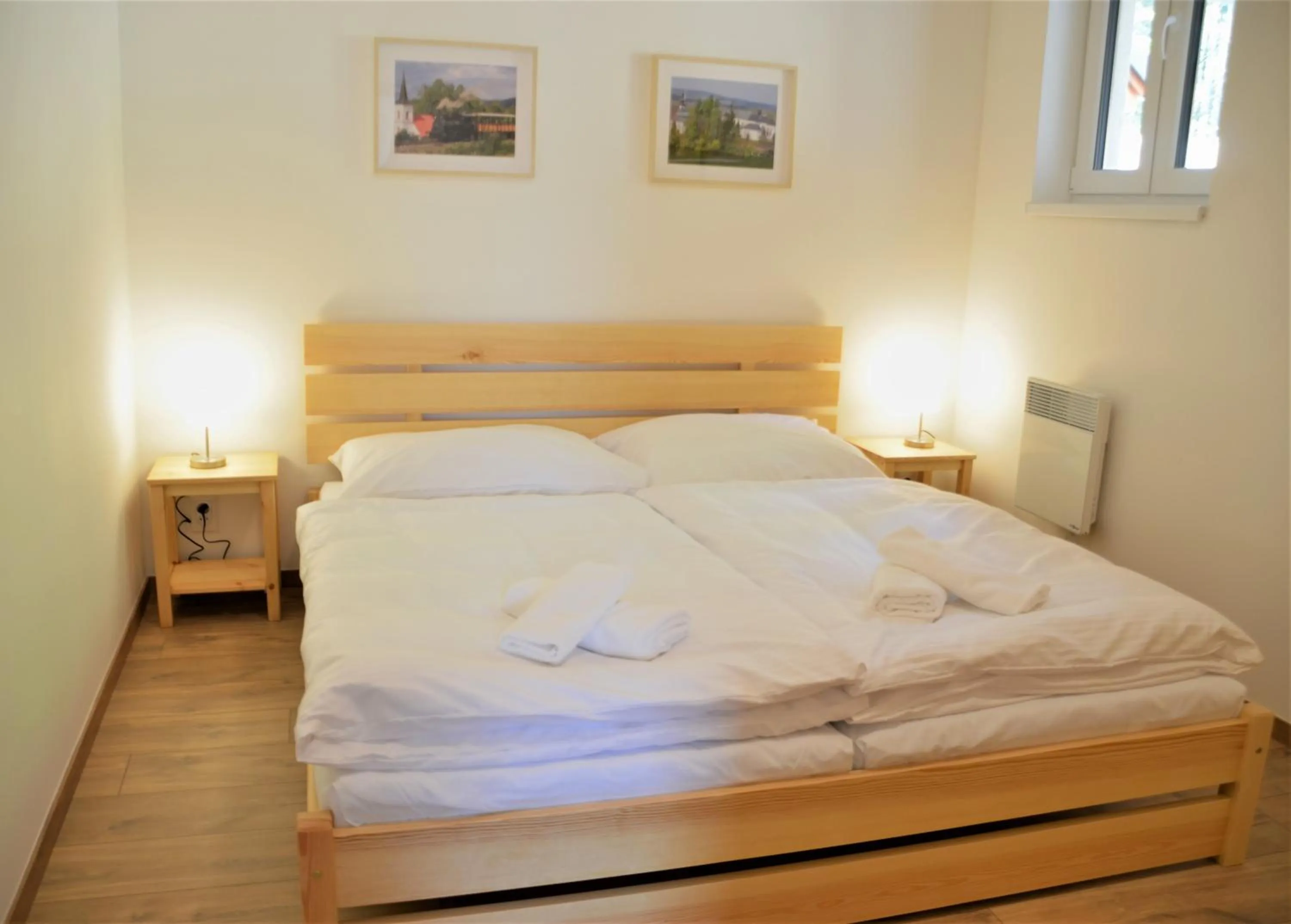 Bed in Apartmány Deluxe