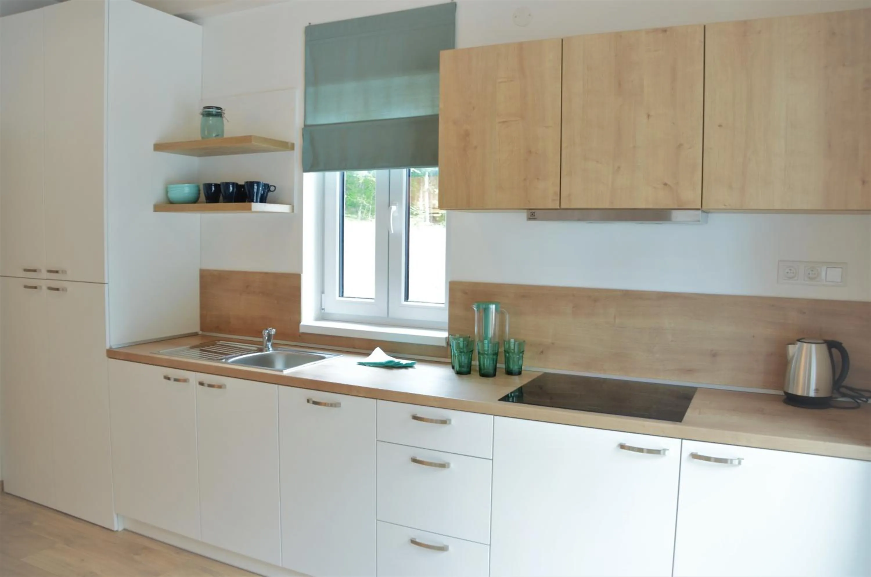 Kitchen or kitchenette in Apartmány Deluxe