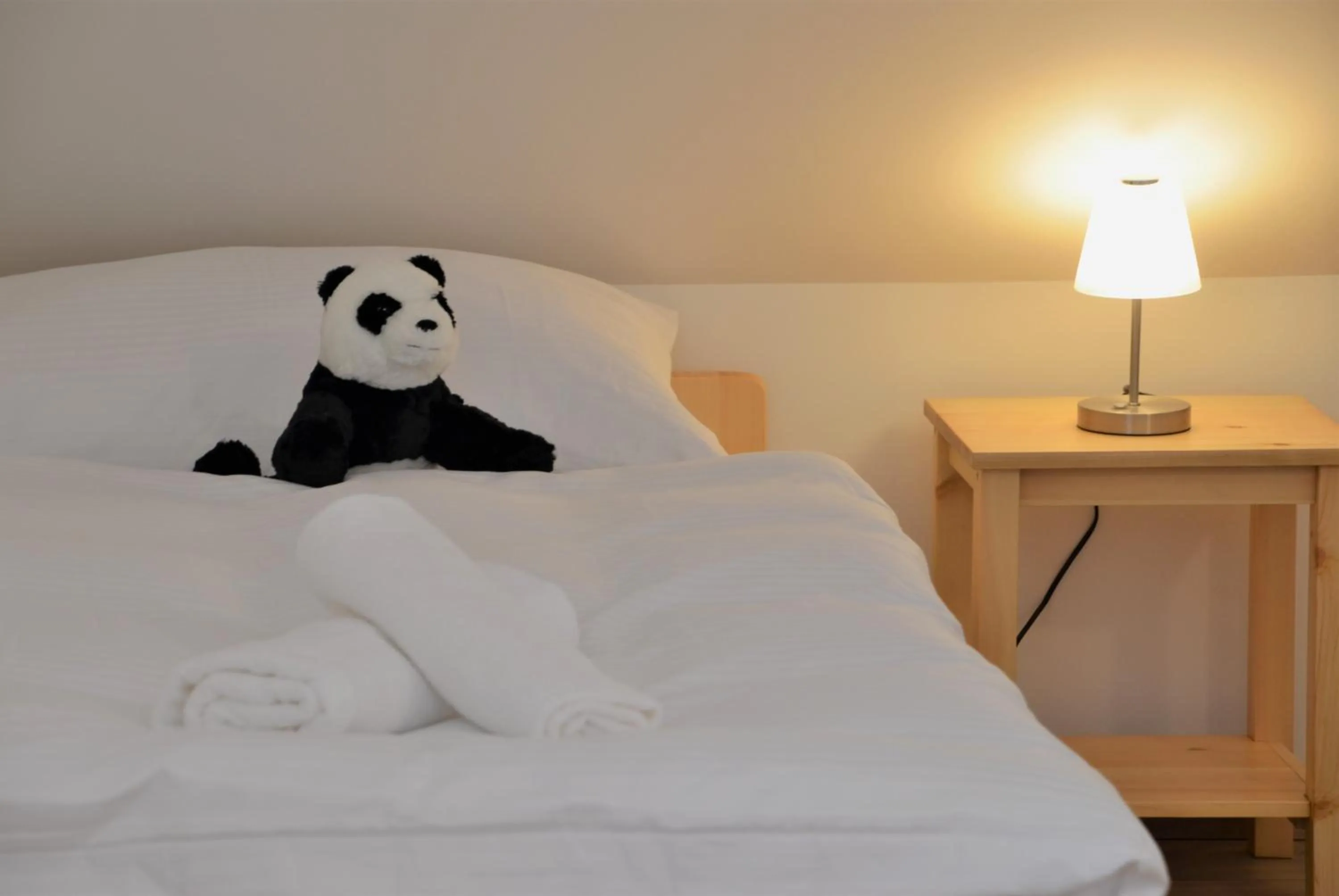 Bed in Apartmány Deluxe