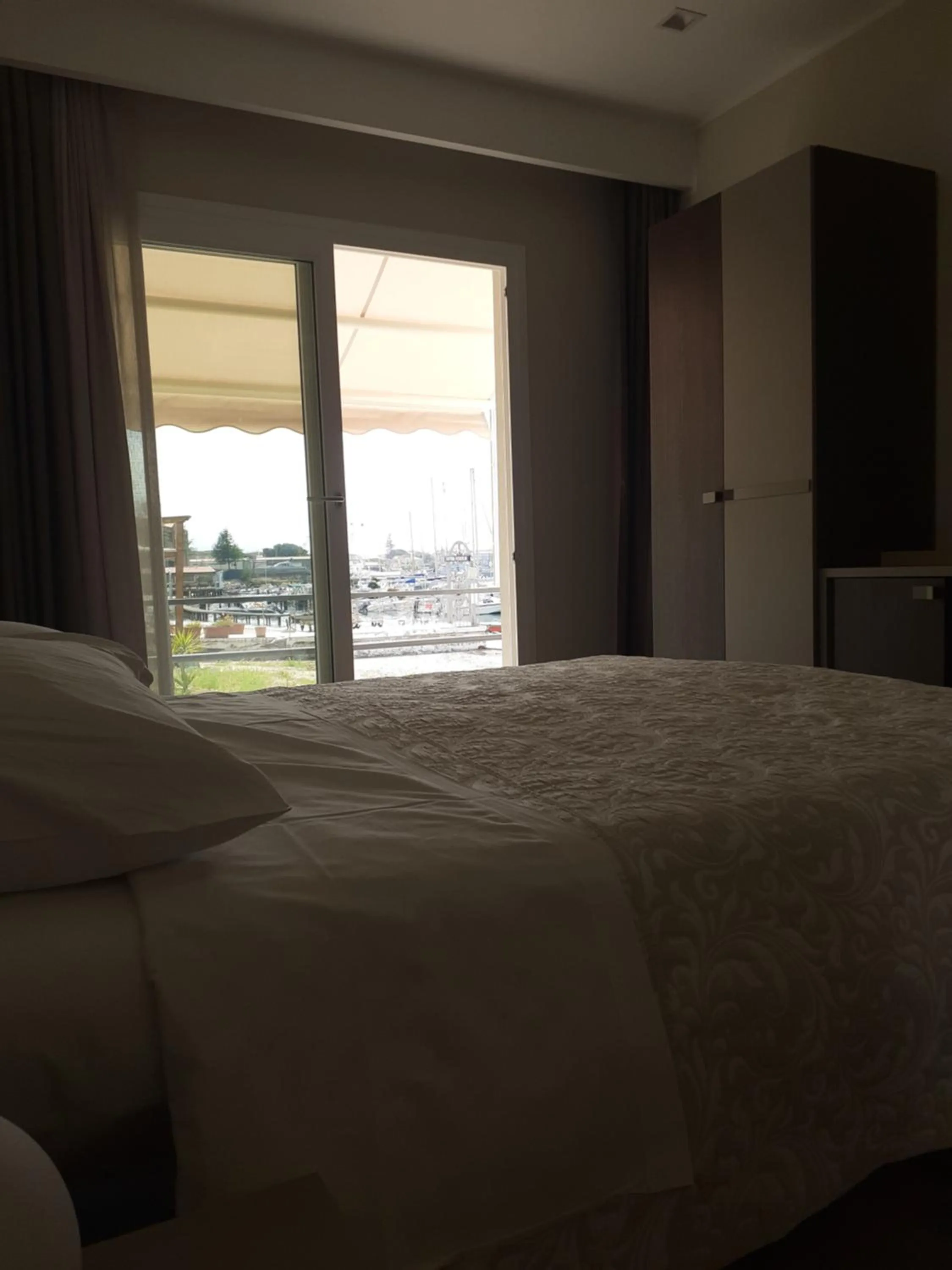 Bed in SARACENO HOTEL