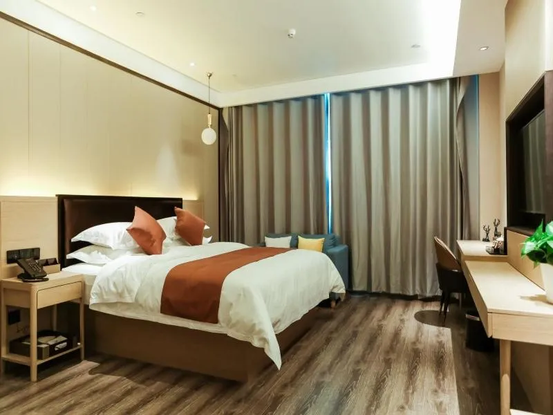 Bed in GYA hotel Linyi Lanshan Hailian International Plaza