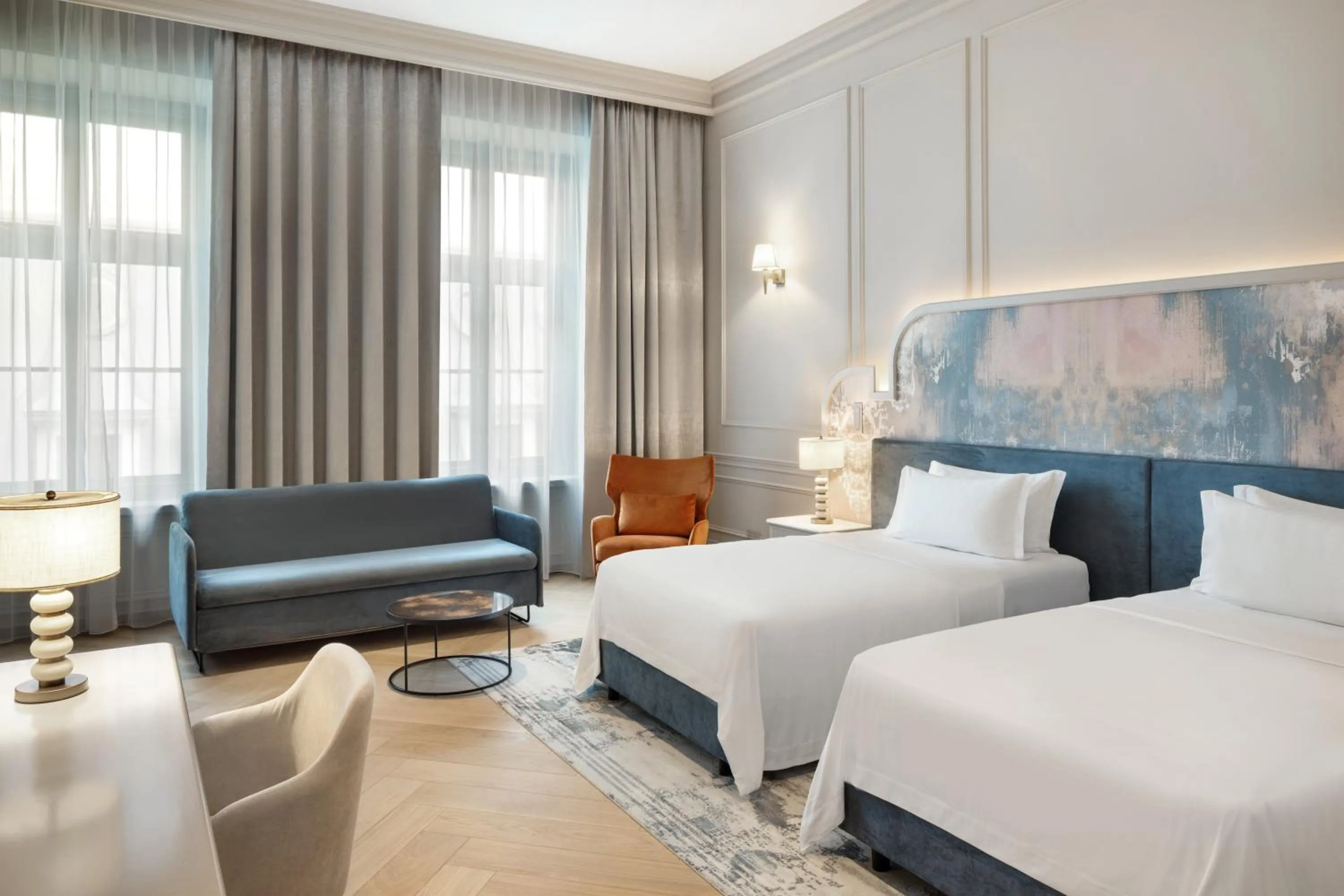 View (from property/room), Bed in H15 Palace, a Luxury Collection Hotel, Krakow