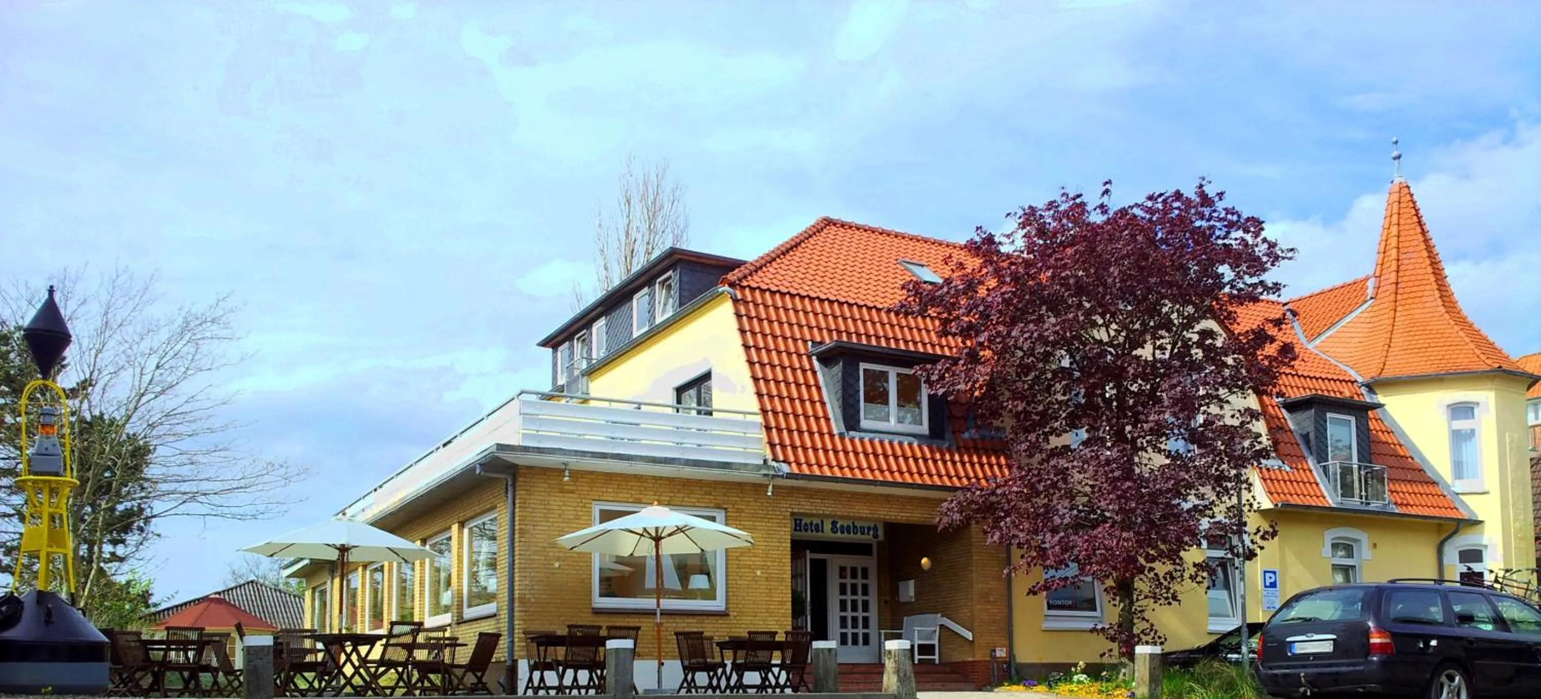 Facade/entrance in Hotel Seeburg