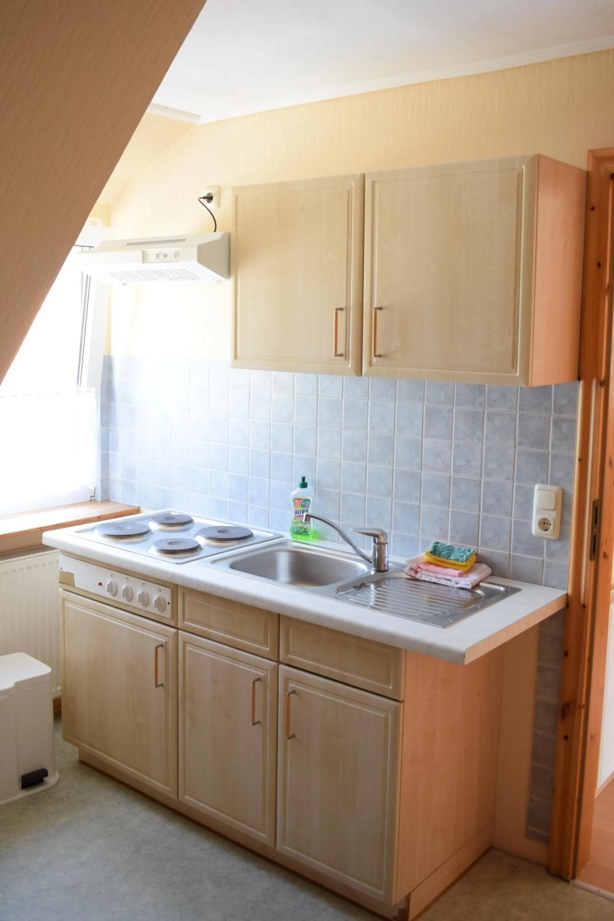 Kitchen or kitchenette in Hotel Seeburg