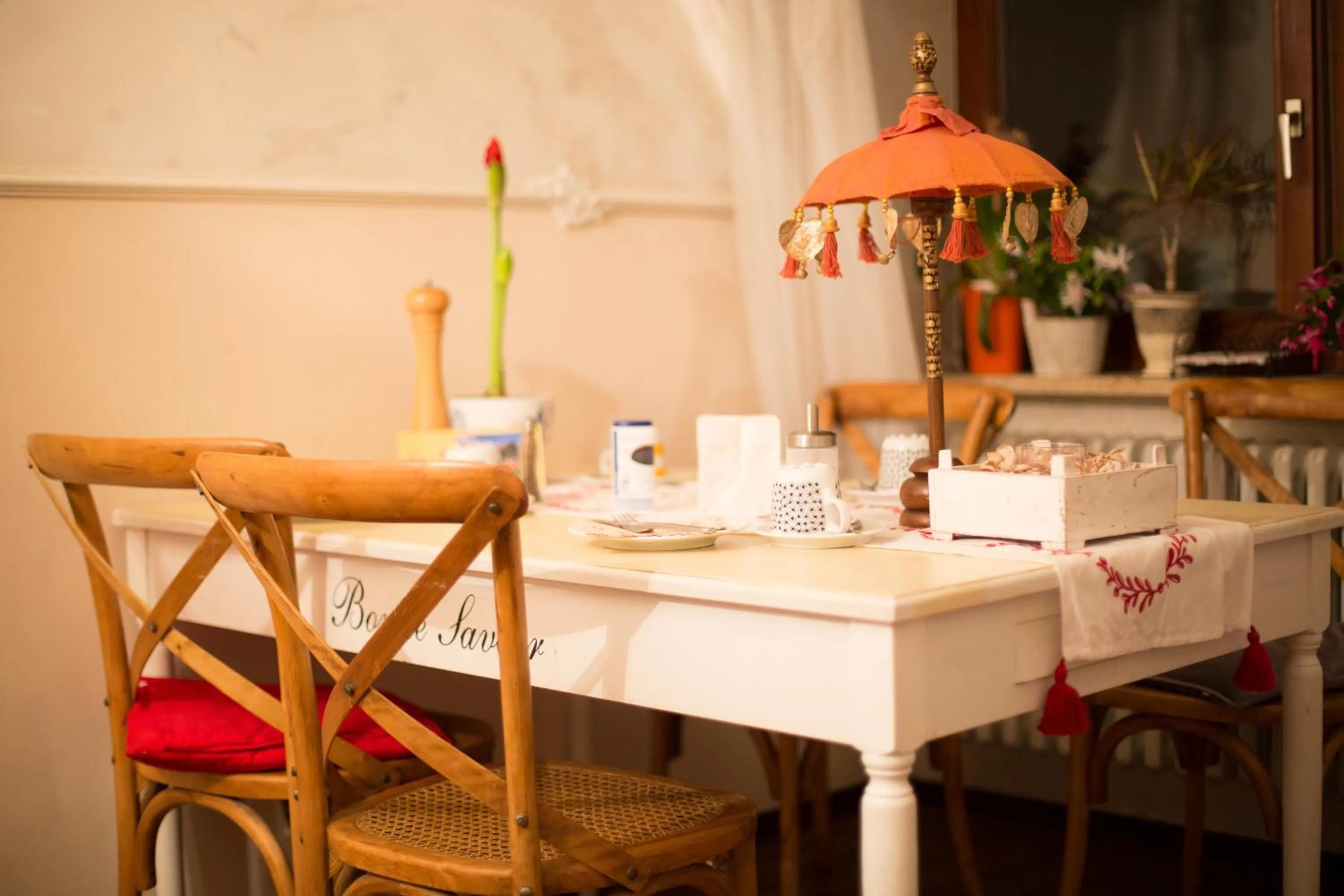 Decorative detail in Hotel Barbarossa Garni