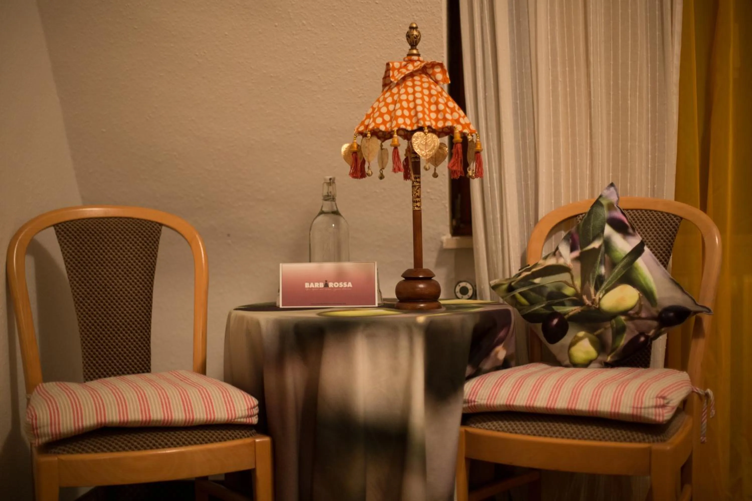 Seating area in Hotel Barbarossa Garni