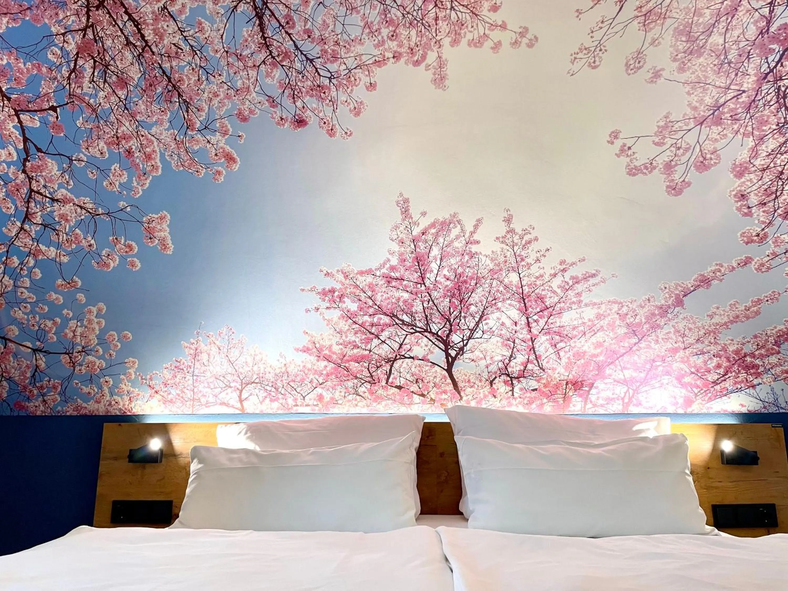 Bed in Hotel Stadt Aurich