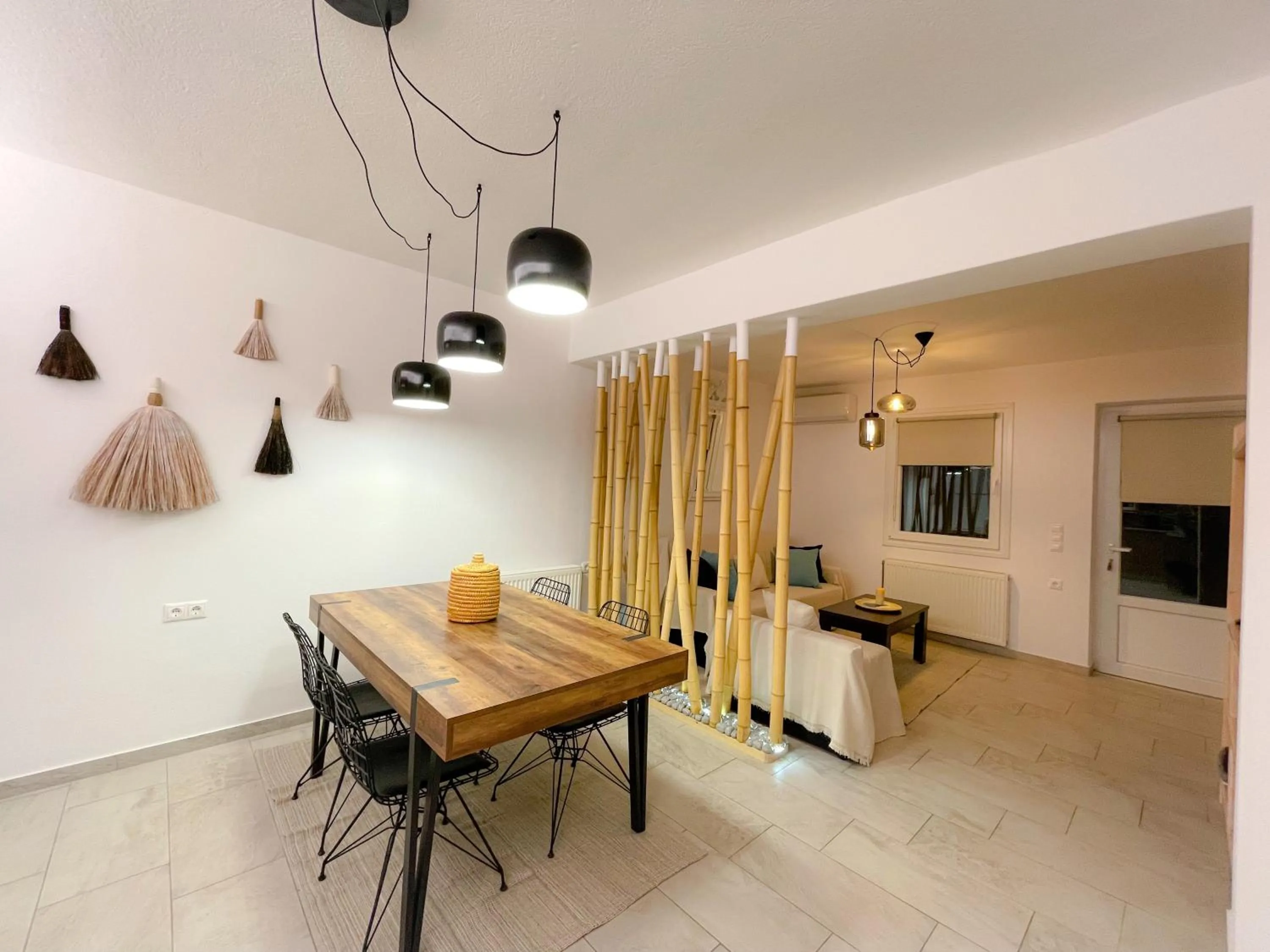 Living room in Mykonos Dot Apartments