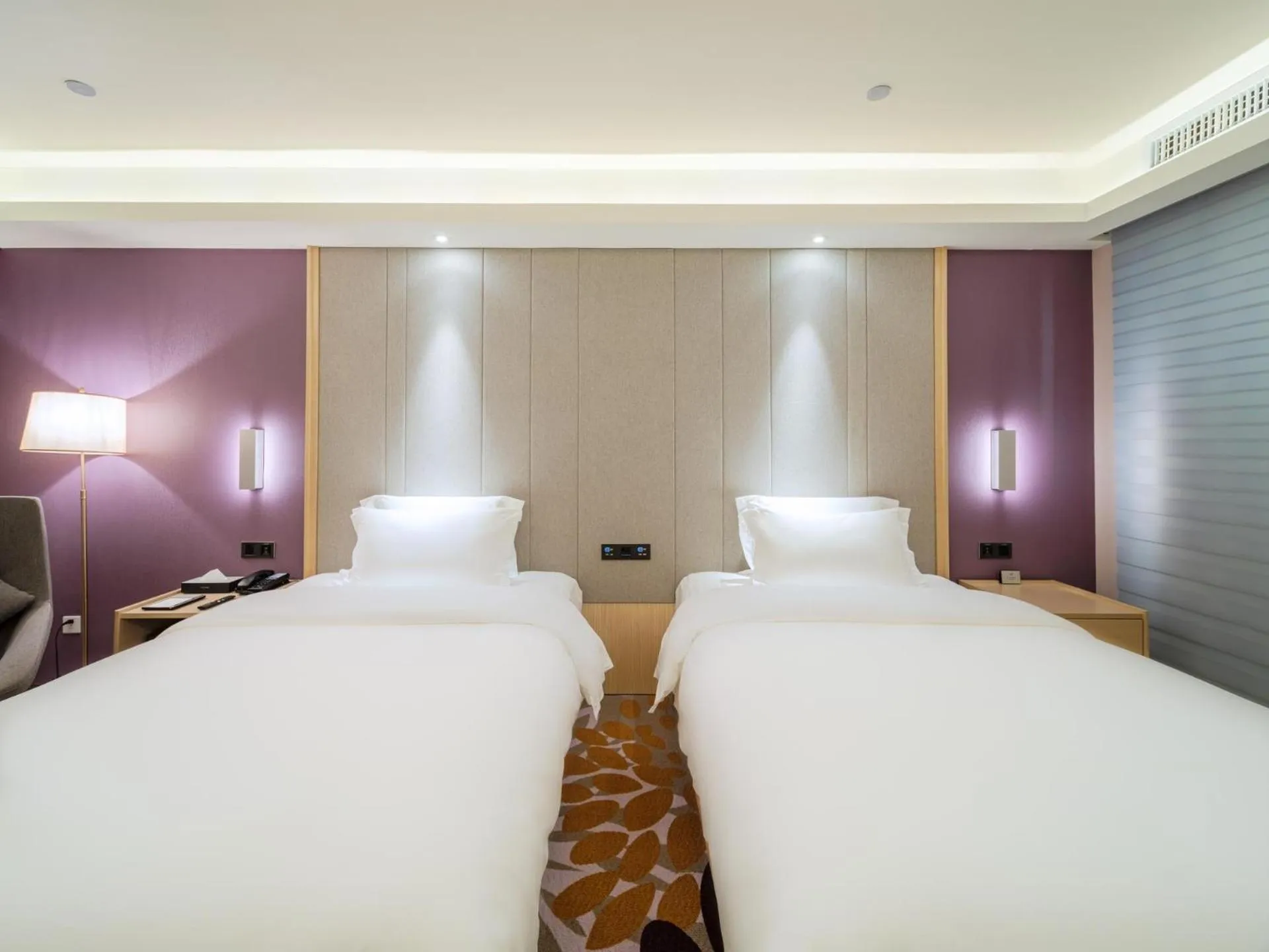 Bed in Lavande Hotel Qingzhen Vocational Education City Time Guizhou