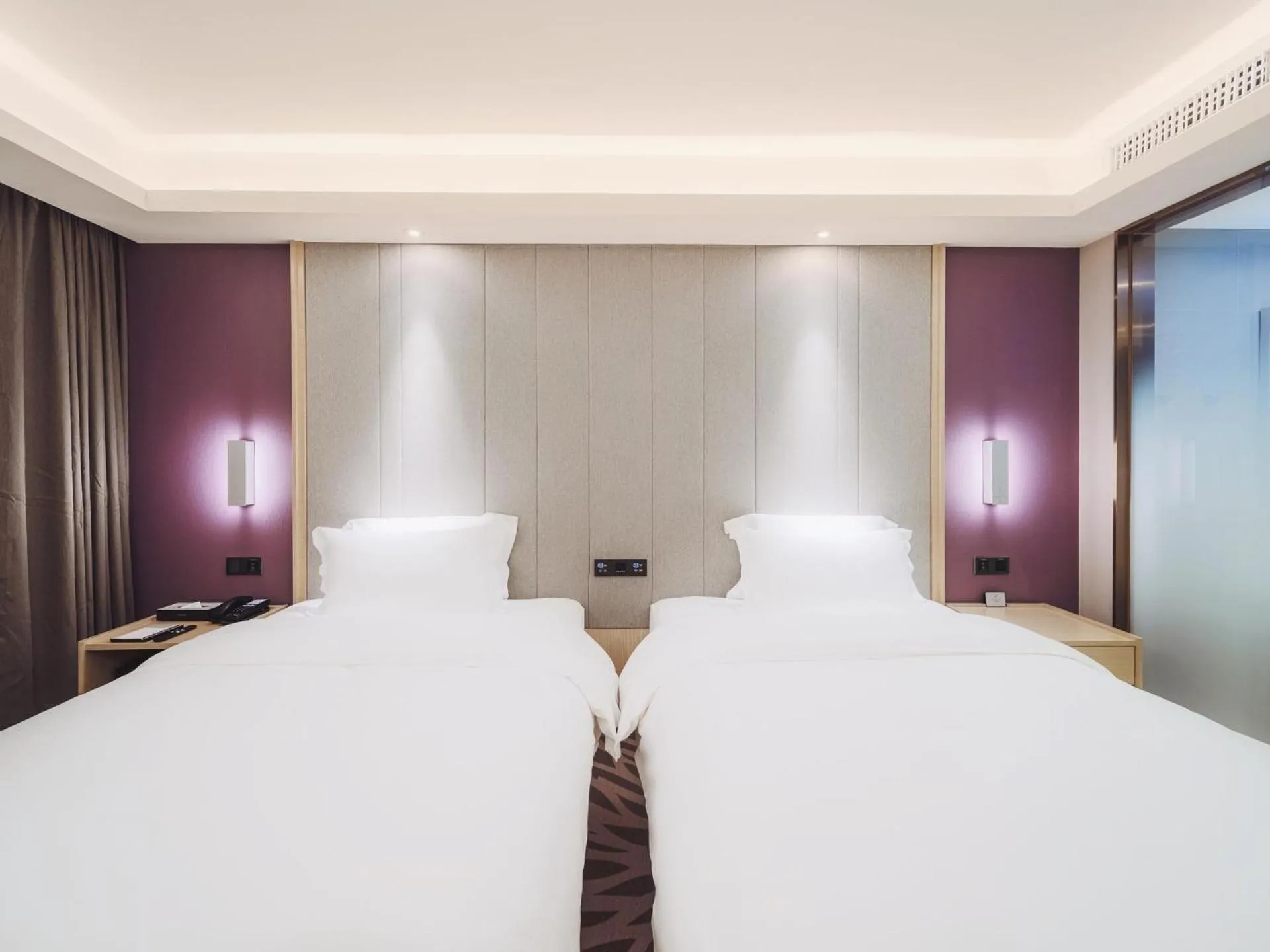 Bed in Lavande Hotel Qingzhen Vocational Education City Time Guizhou