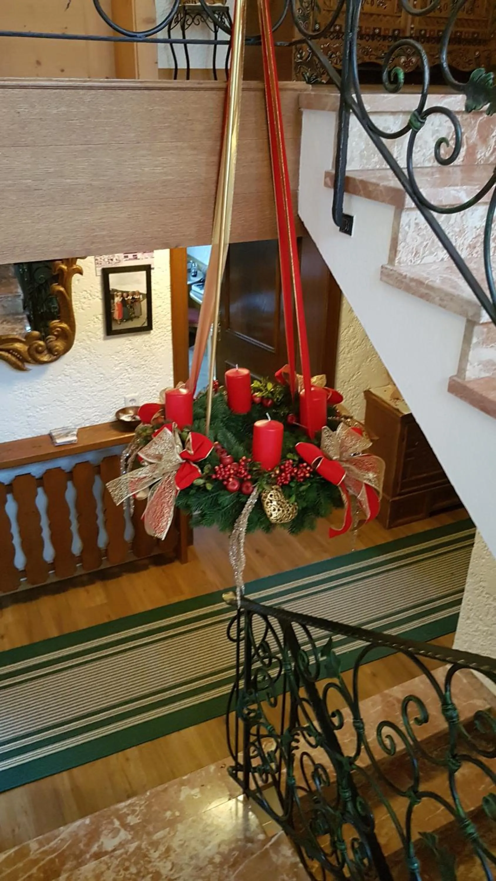 Decorative detail in Haus Theresia