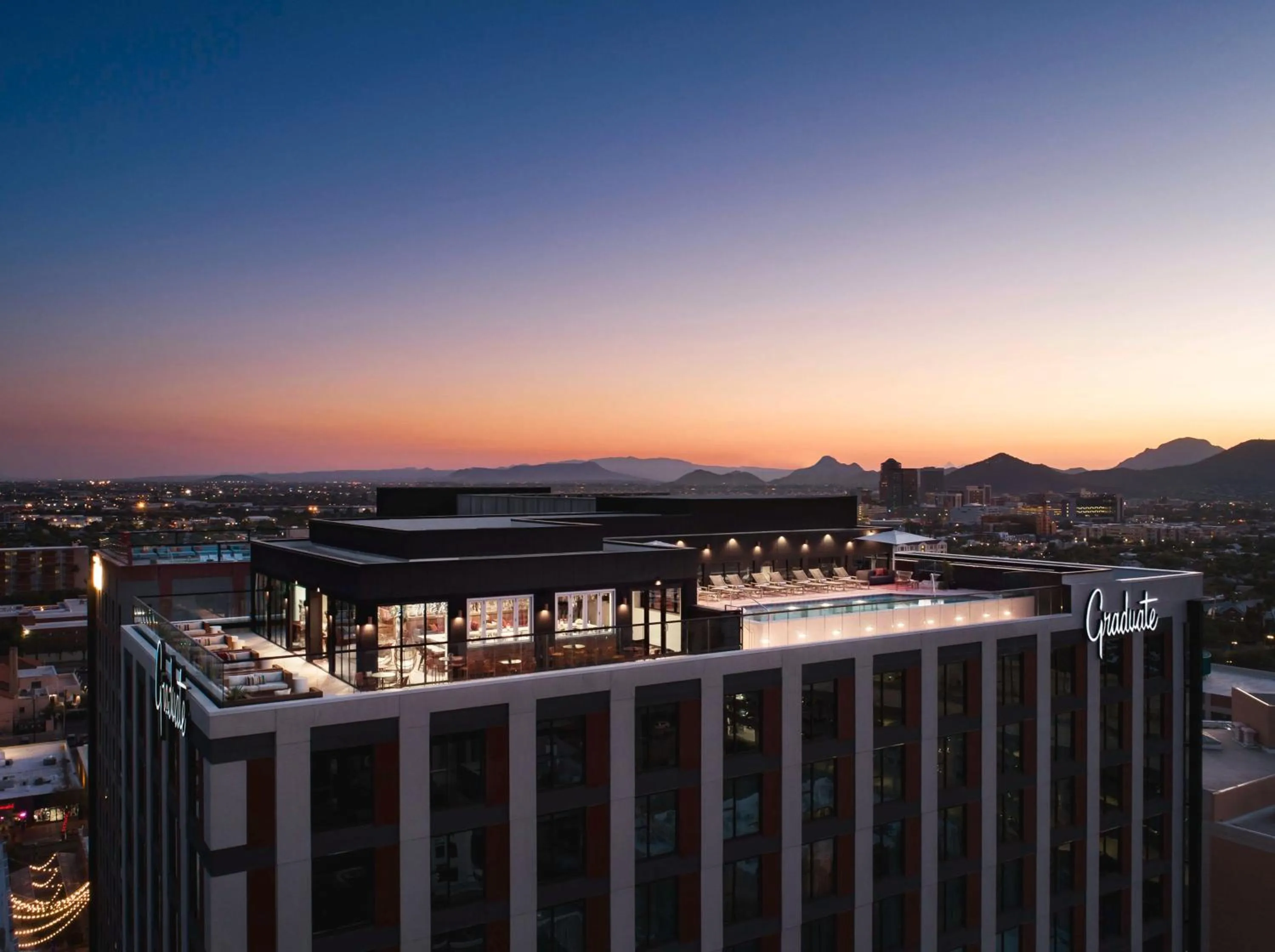 Property building in Graduate by Hilton Tucson