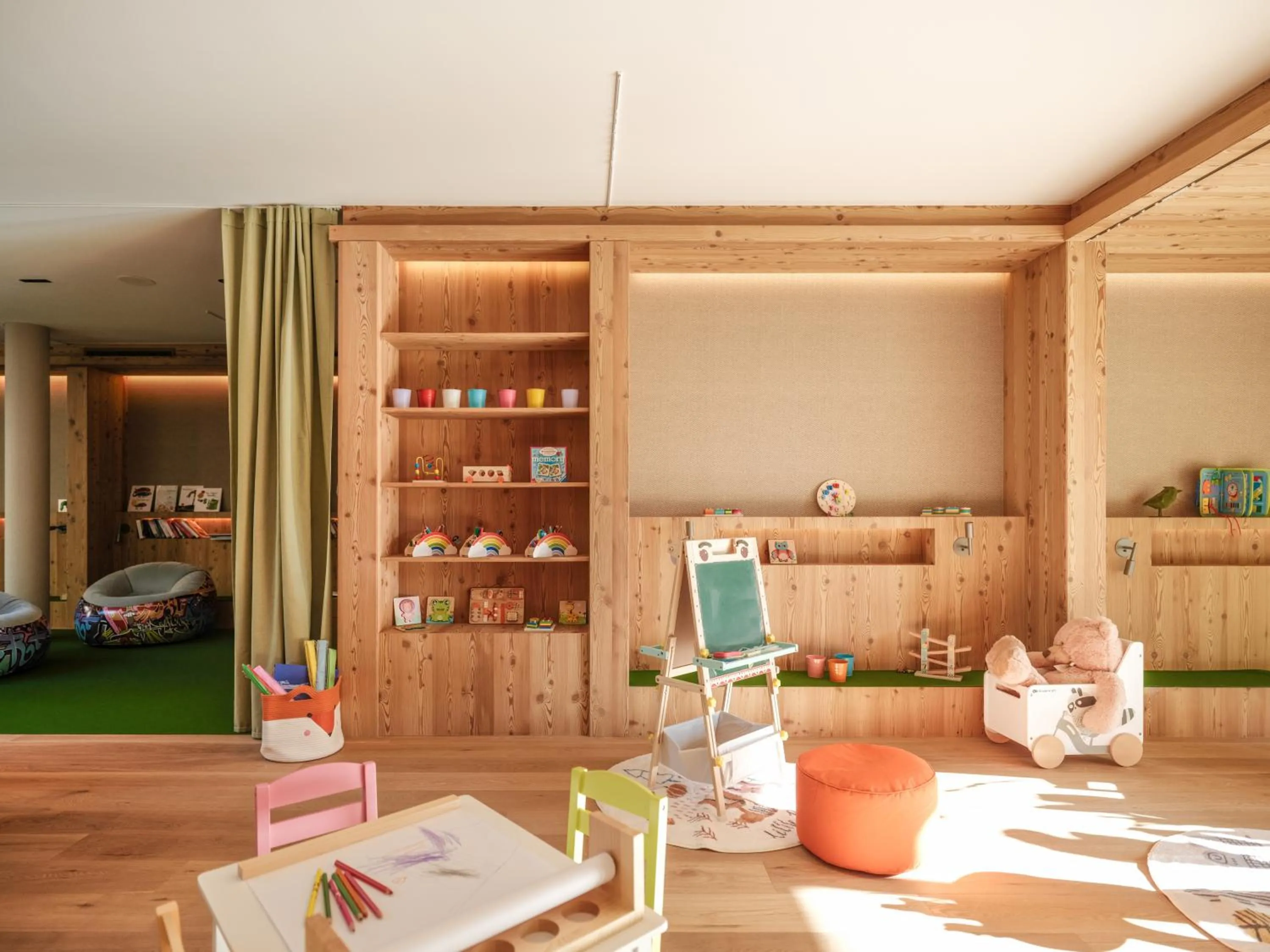 Children play ground in Falkensteiner Hotel Kronplatz - The Leading Hotels of the World