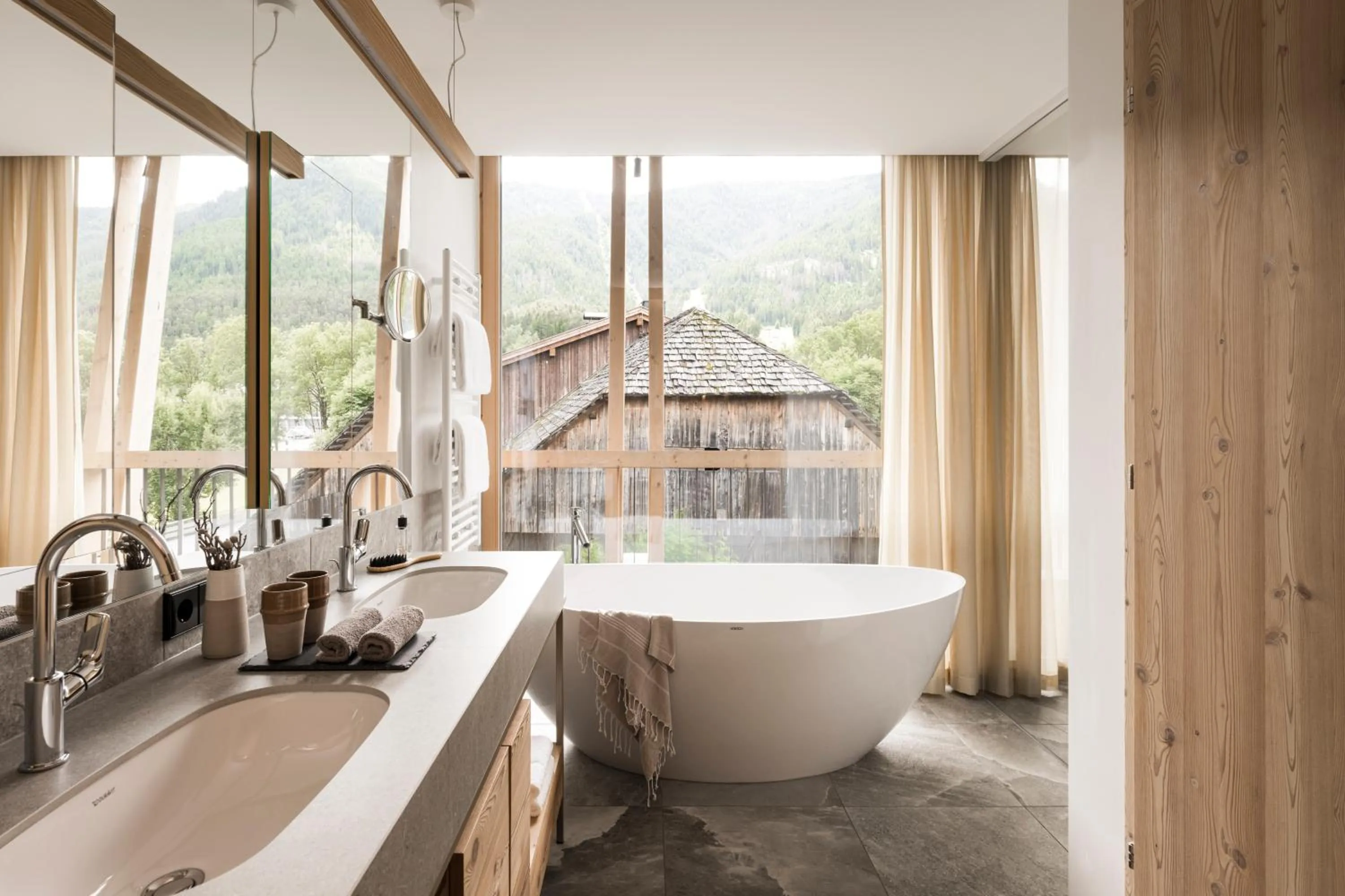 Bathroom in Falkensteiner Hotel Kronplatz - The Leading Hotels of the World