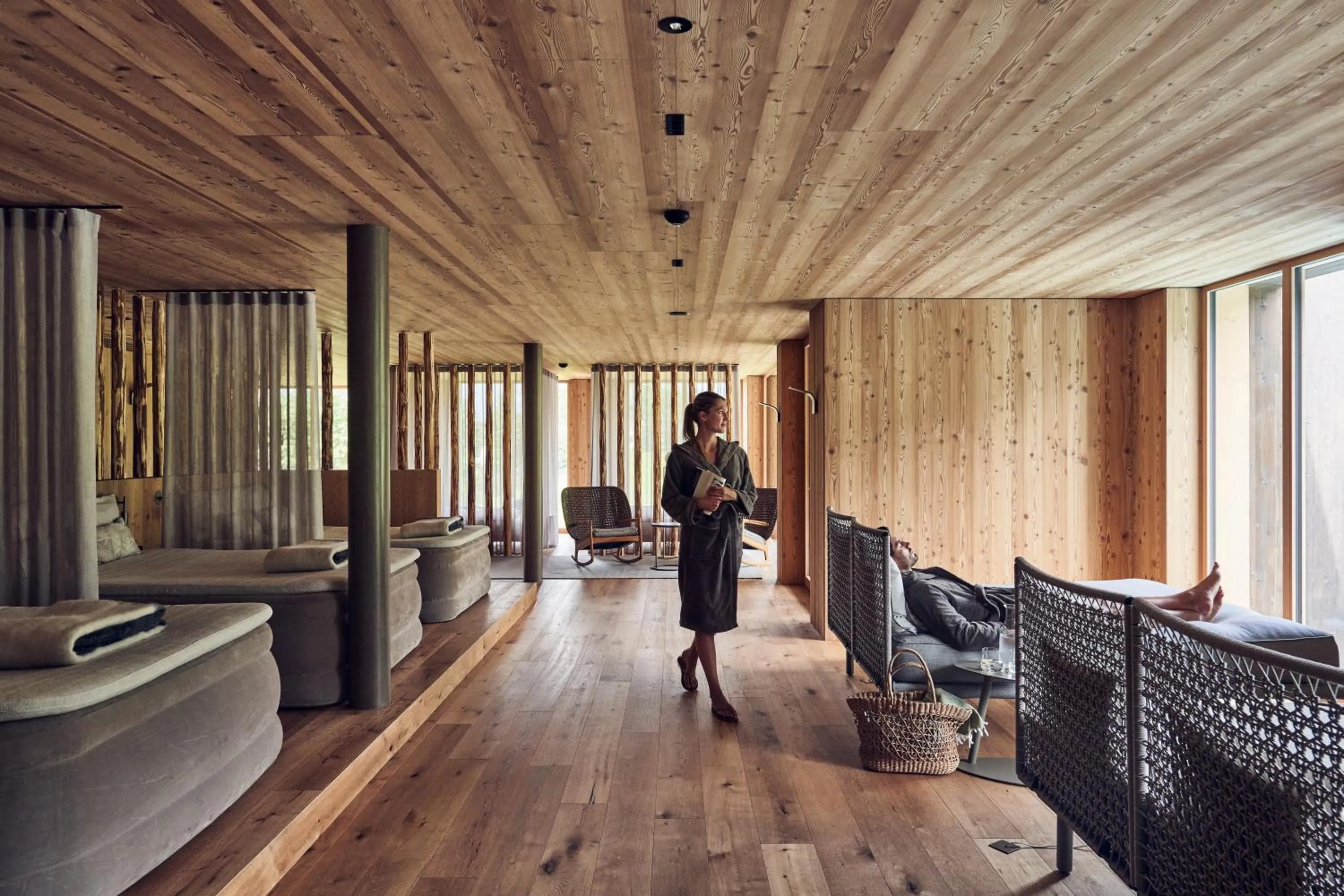 Spa and wellness centre/facilities in Falkensteiner Hotel Kronplatz - The Leading Hotels of the World