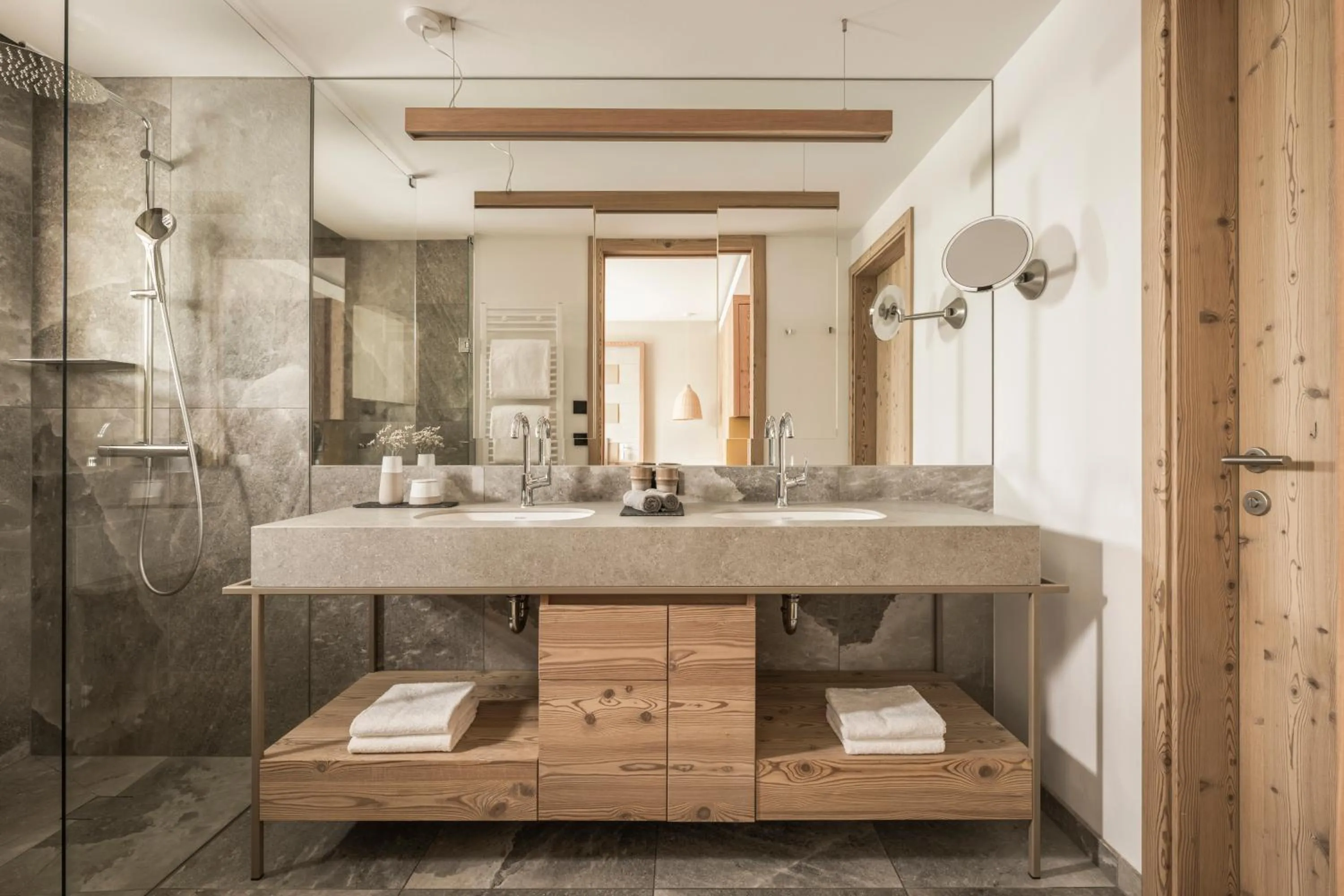 Shower in Falkensteiner Hotel Kronplatz - The Leading Hotels of the World