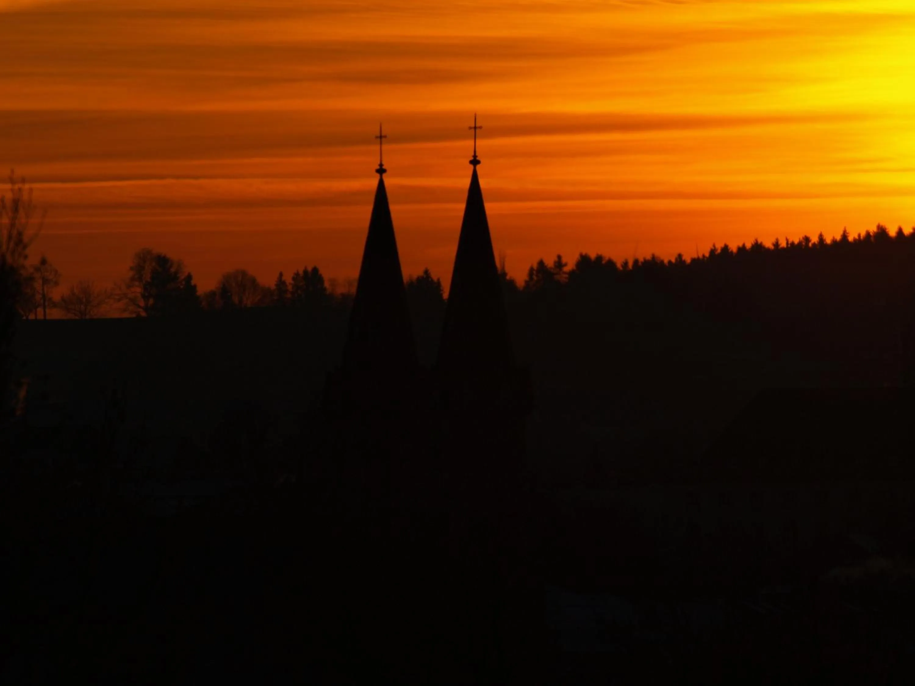 Sunrise in Hotel Munzert