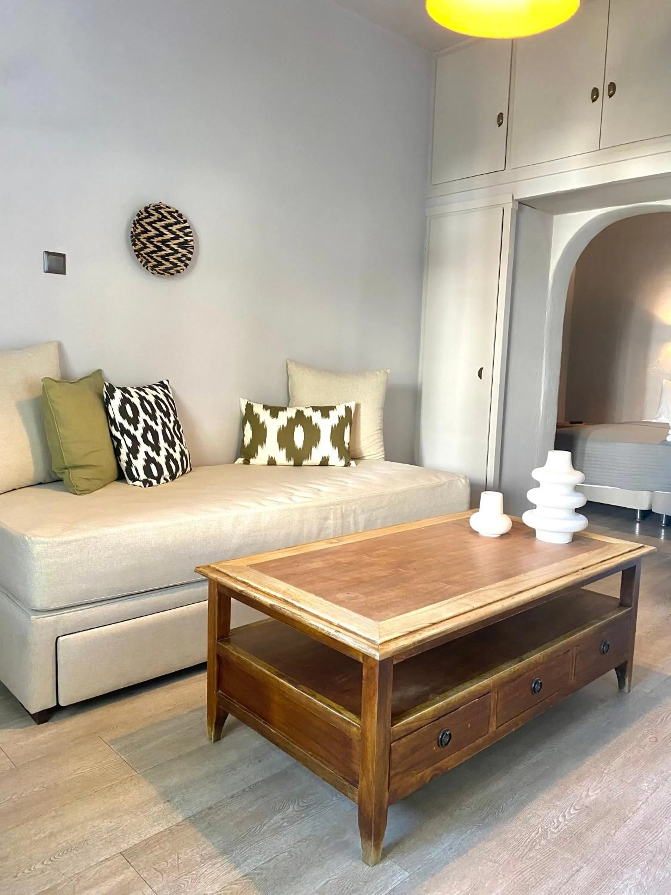 Living room in Rania Apartments Sea View