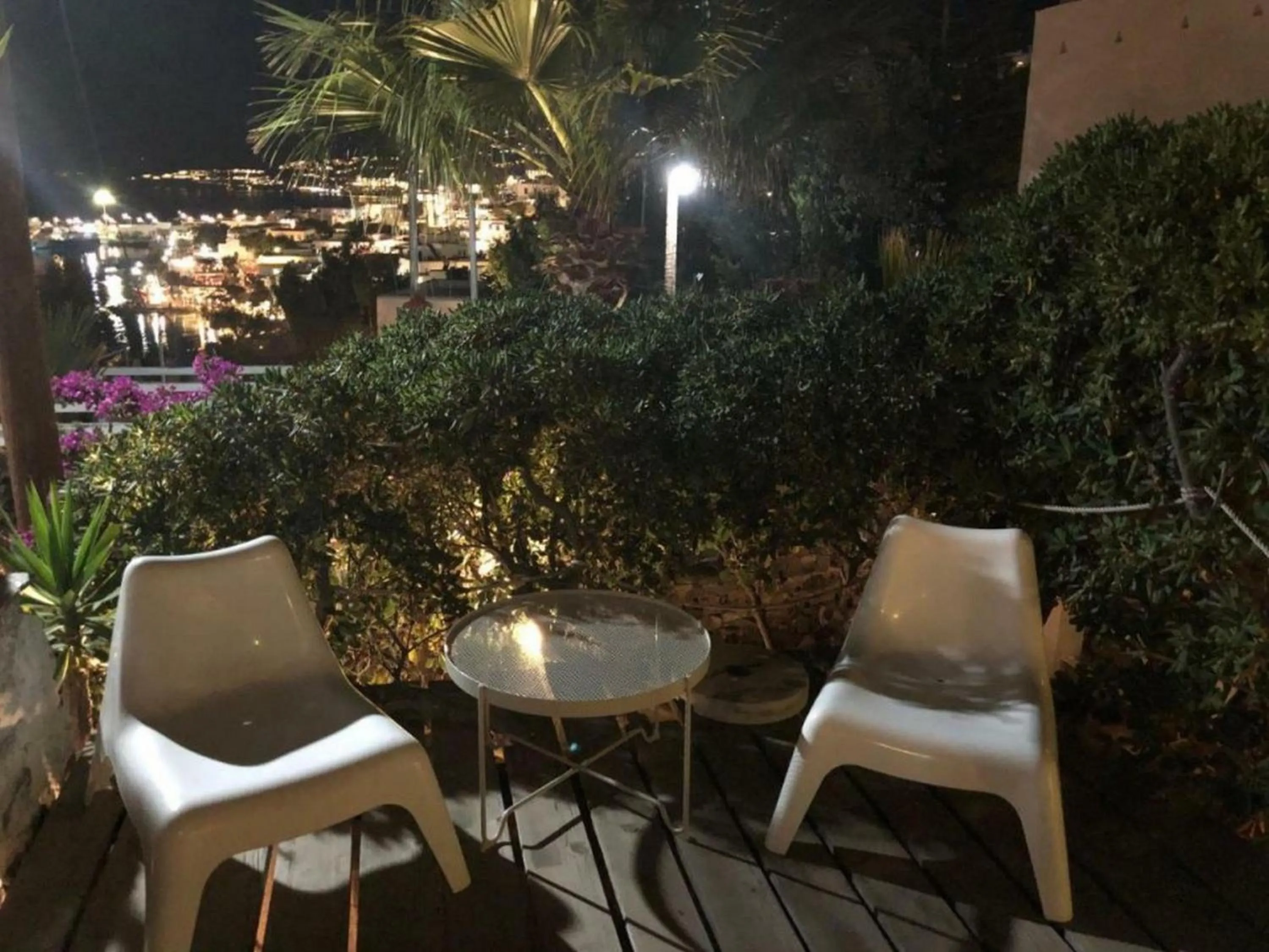 Patio in Rania Apartments Sea View